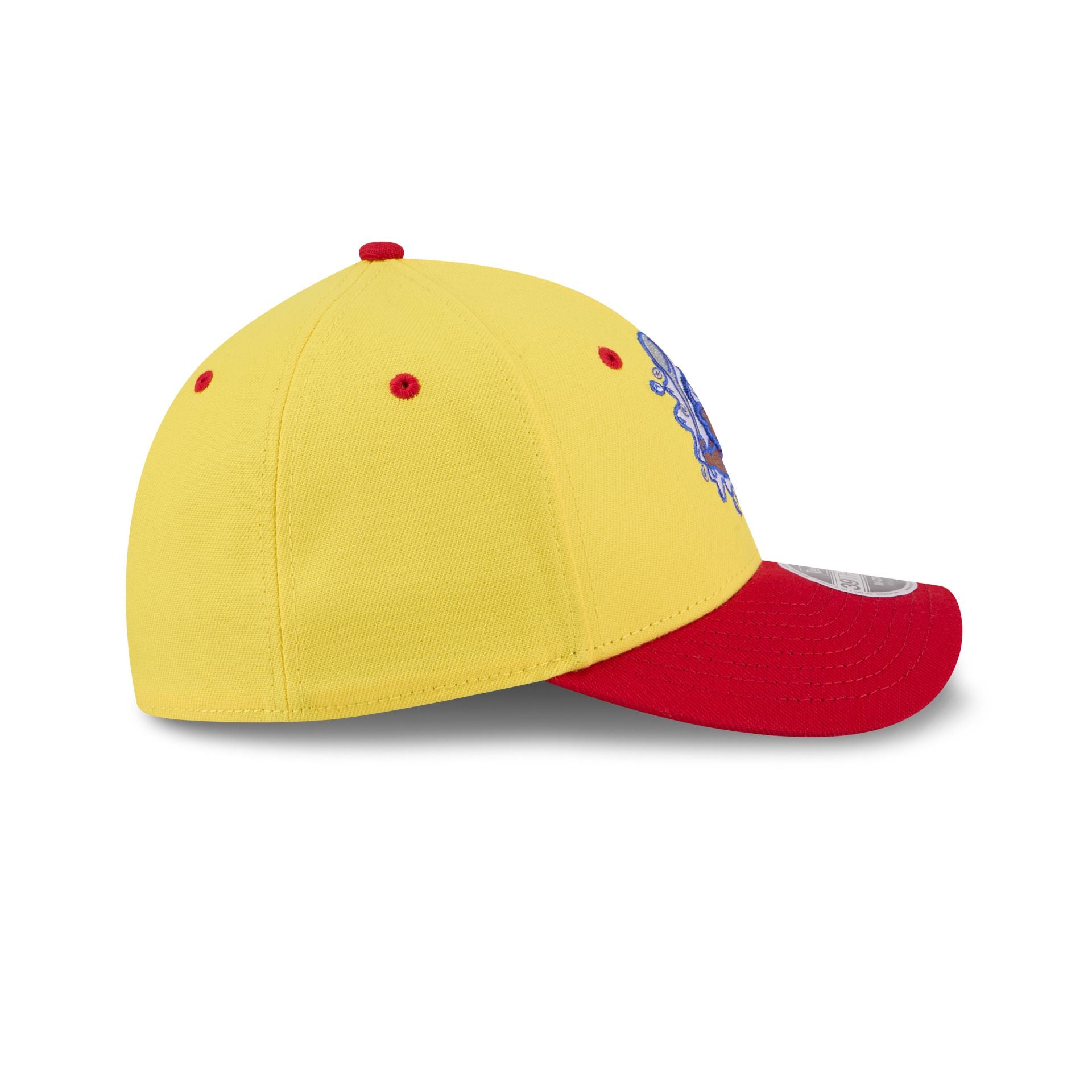 Buffalo Bisons Theme Night Yellow 39THIRTY M-Crown Stretch Fit Hat - Image 5