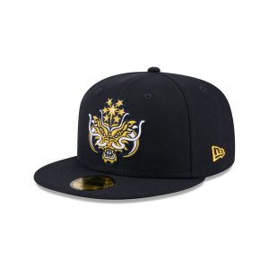 Durham Bulls Theme Night Navy 59FIFTY Fitted Hat