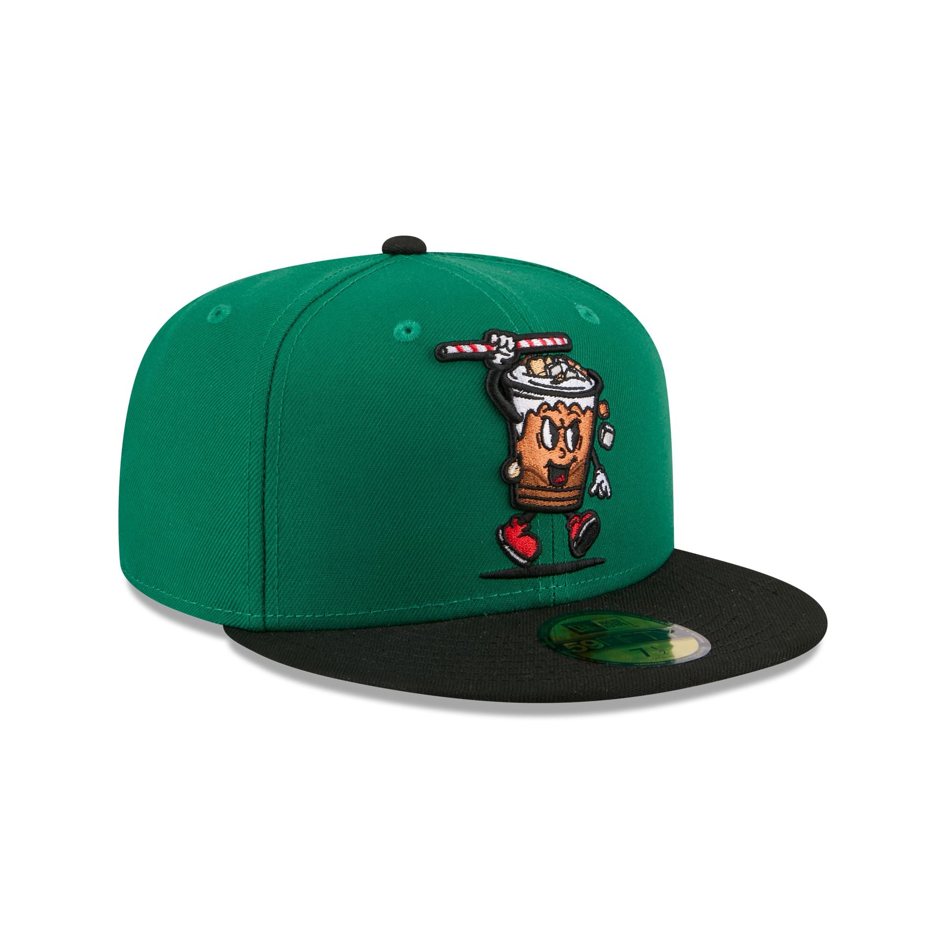 Reading Fightin Phils Theme Night Green 59FIFTY Fitted Hat - Image 3