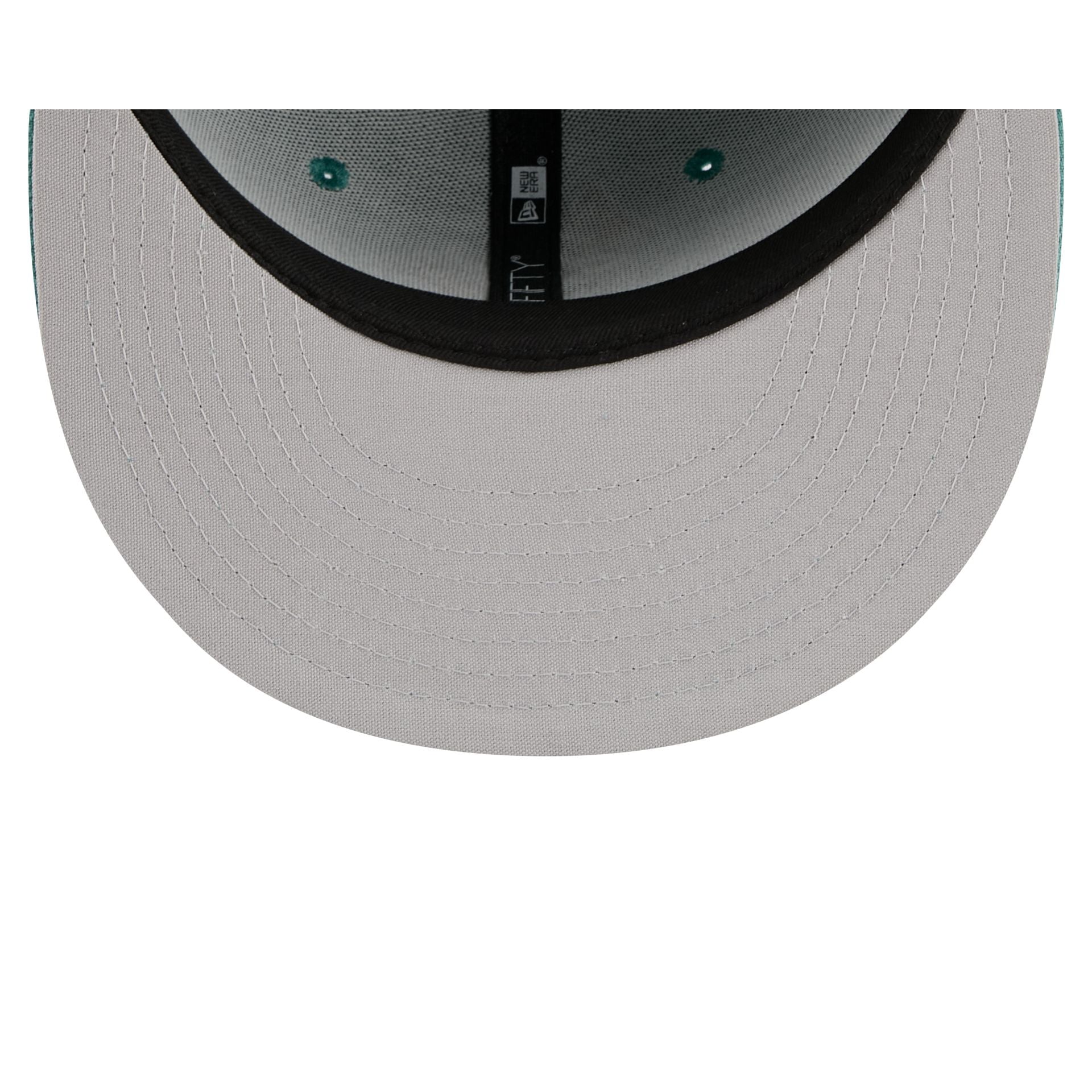 Worcester Red Sox Theme Night Light Green 59FIFTY Fitted Hat - Image 7