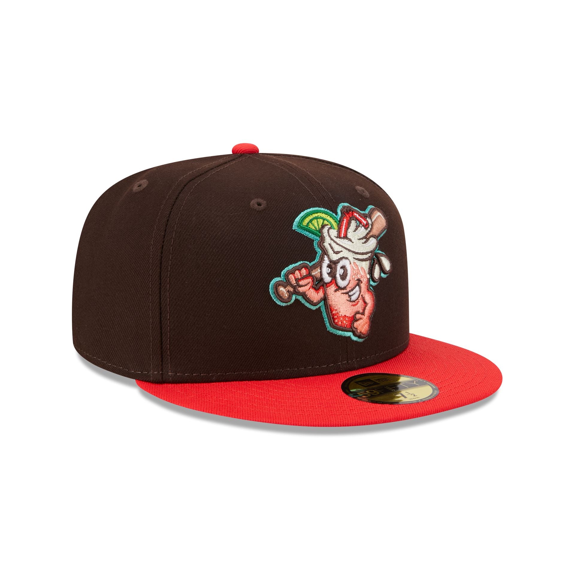 Salt Lake Bees Theme Night Brown 59FIFTY Fitted Hat - Image 3