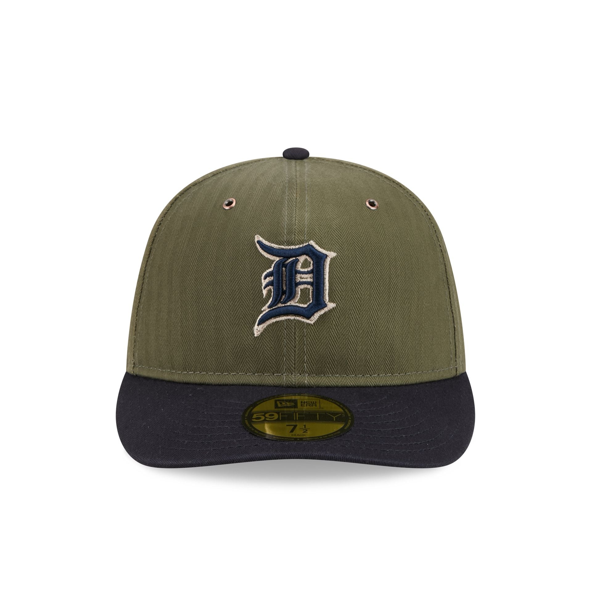 Detroit Tigers Three Looms American Herringbone 59FIFTY Fitted Hat - Image 2