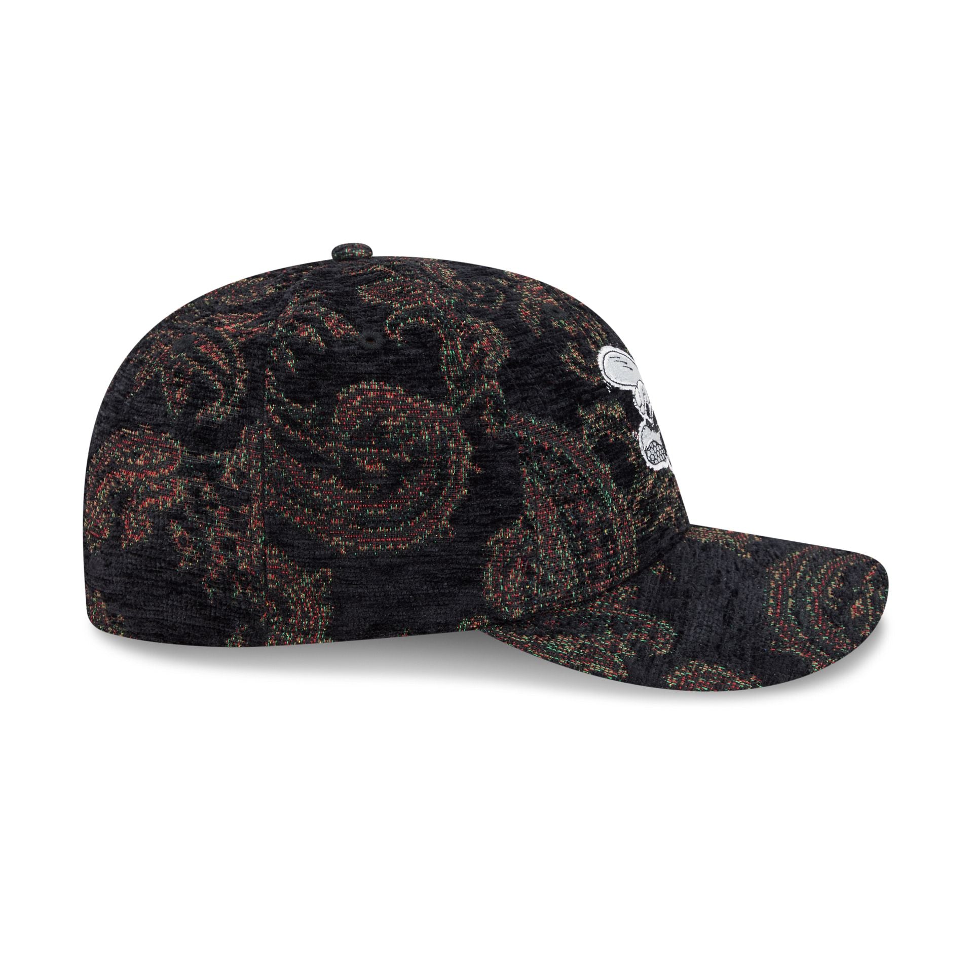 Charlotte Hornets Three Looms Jacquard Chenille 59FIFTY Fitted Hat - Image 5