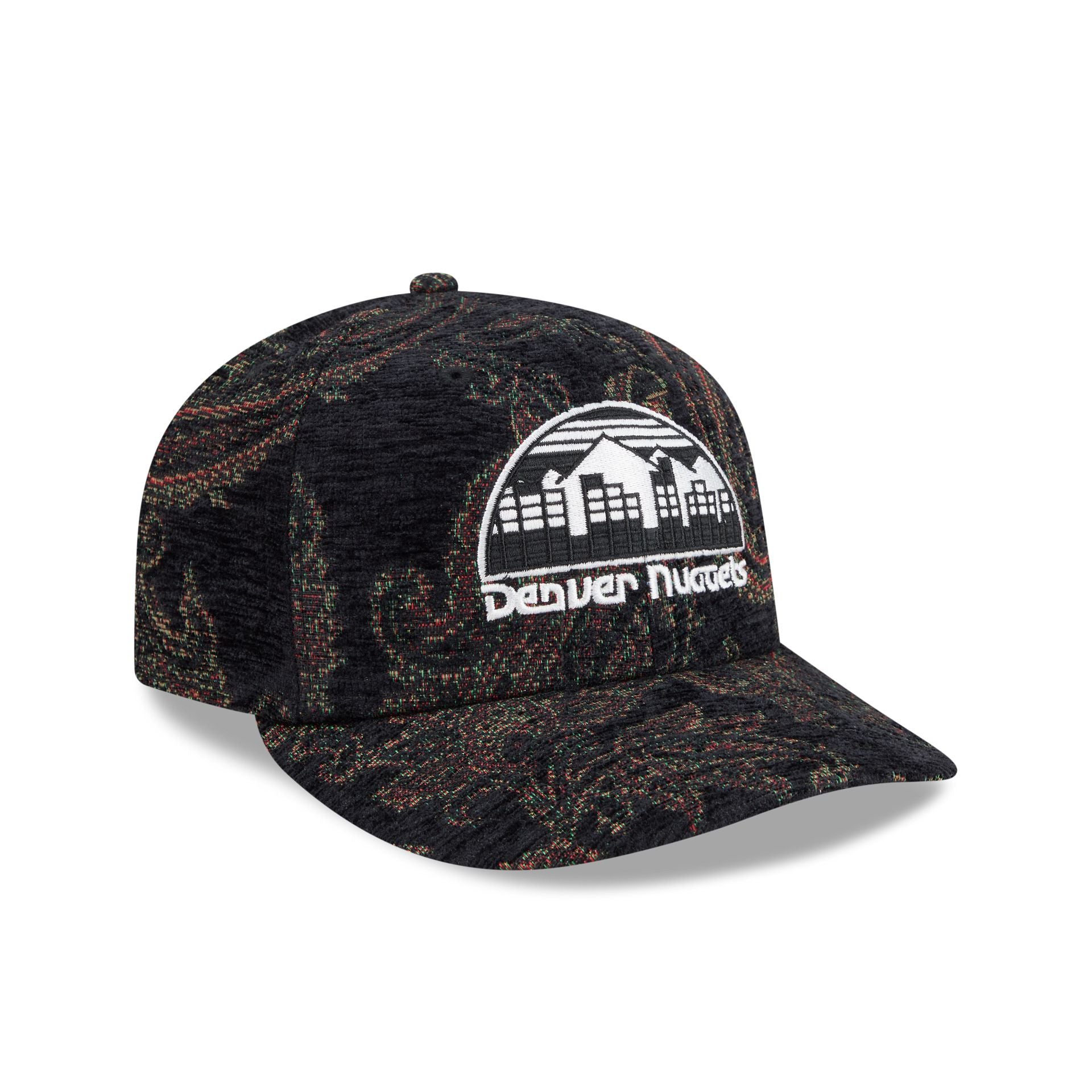 Denver Nuggets Three Looms Jacquard Chenille 59FIFTY Fitted Hat - Image 3