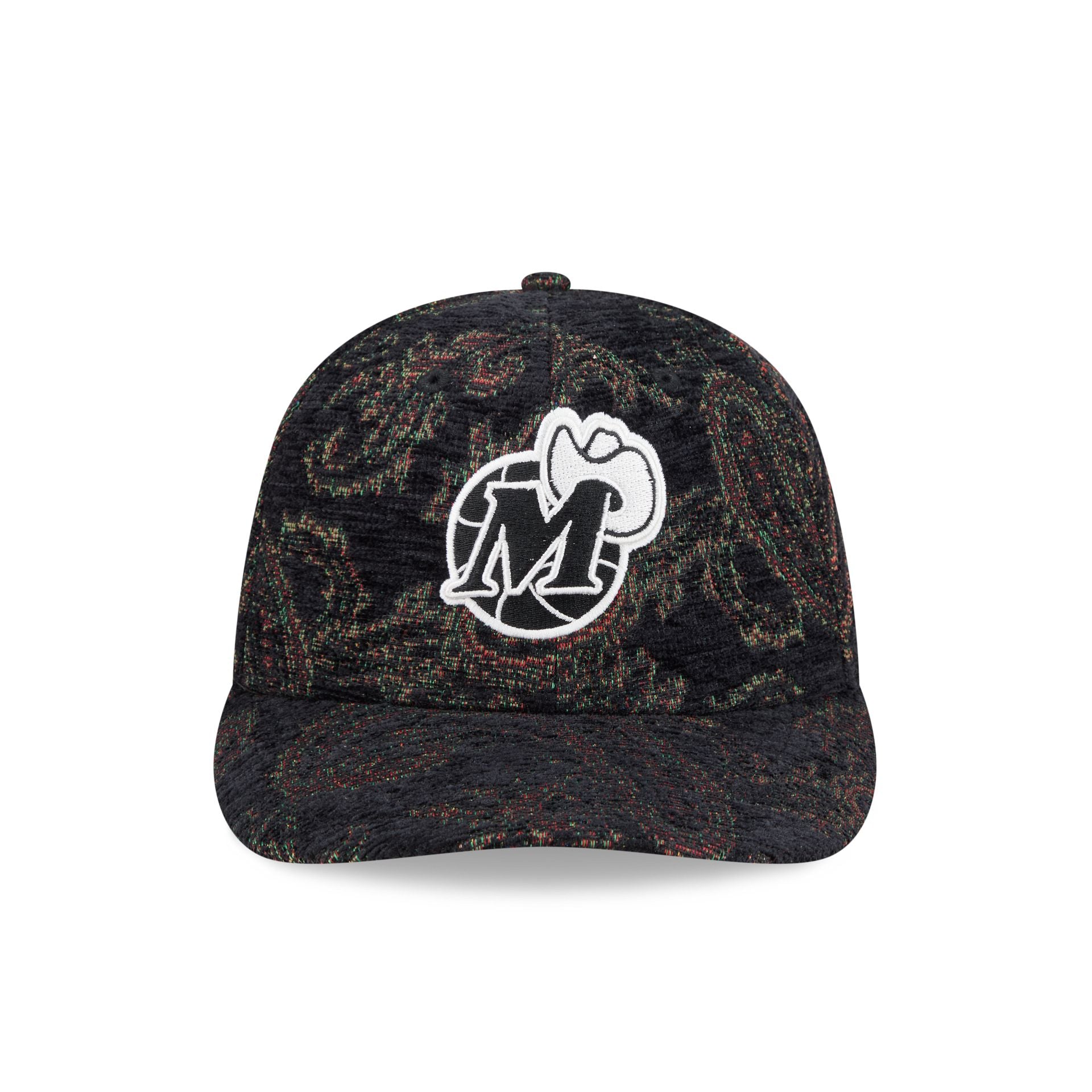 Dallas Mavericks Three Looms Jacquard Chenille 59FIFTY Fitted Hat - Image 2