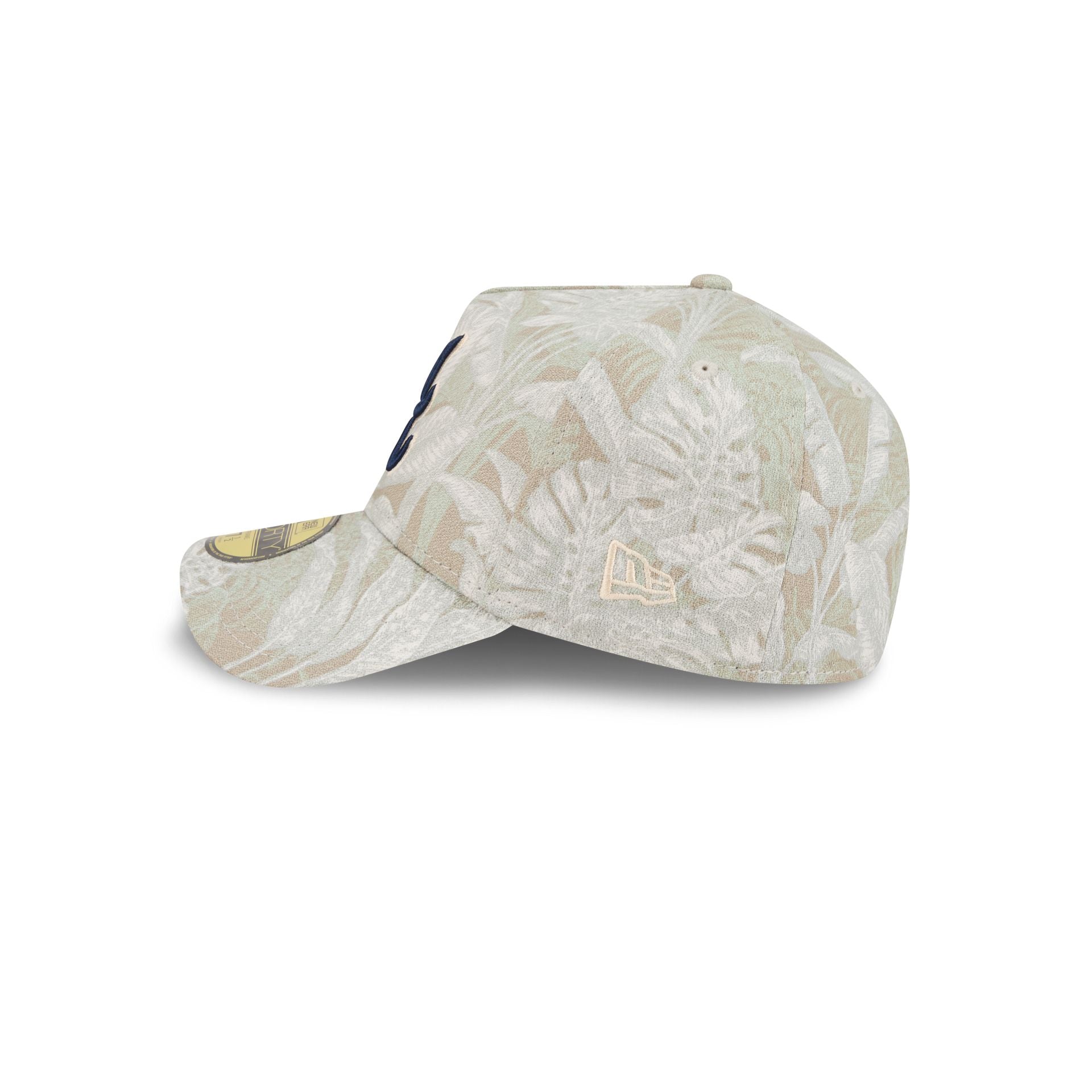 Atlanta Braves Three Looms Leafy Palm 59FORTY A-Frame Fitted Hat - Image 4