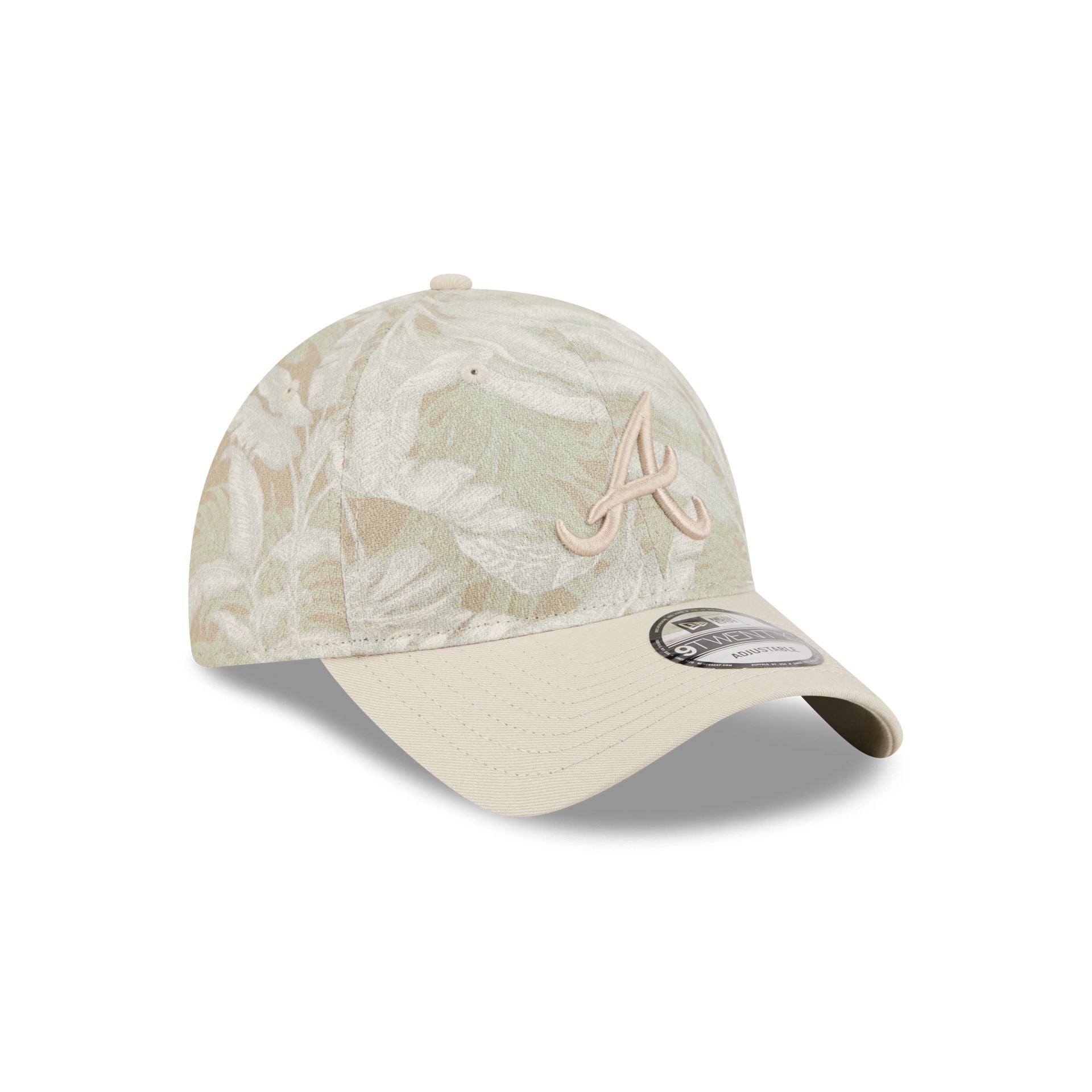Atlanta Braves Three Looms Leafy Palm 9TWENTY Adjustable Hat - Image 3