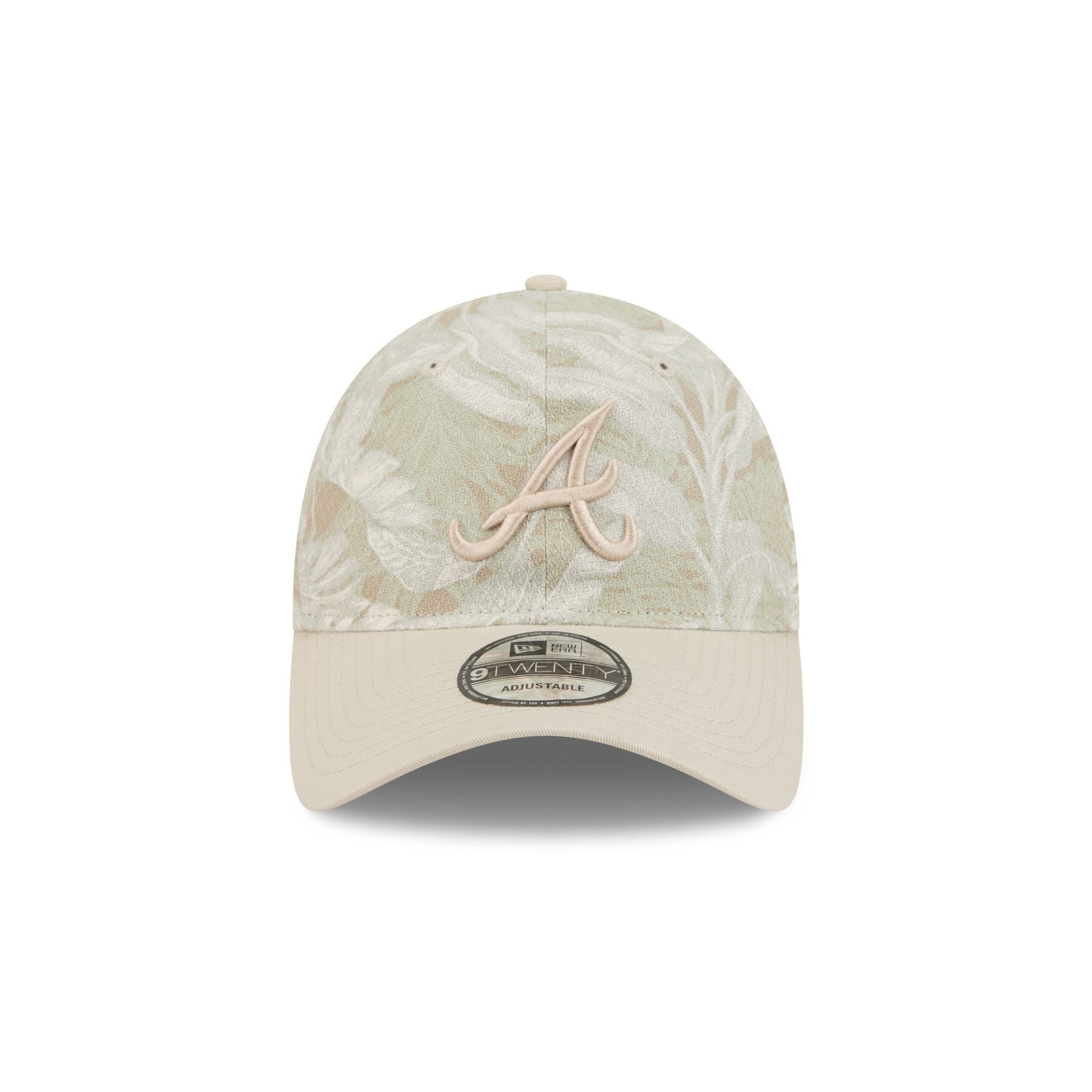 Atlanta Braves Three Looms Leafy Palm 9TWENTY Adjustable Hat - Image 2