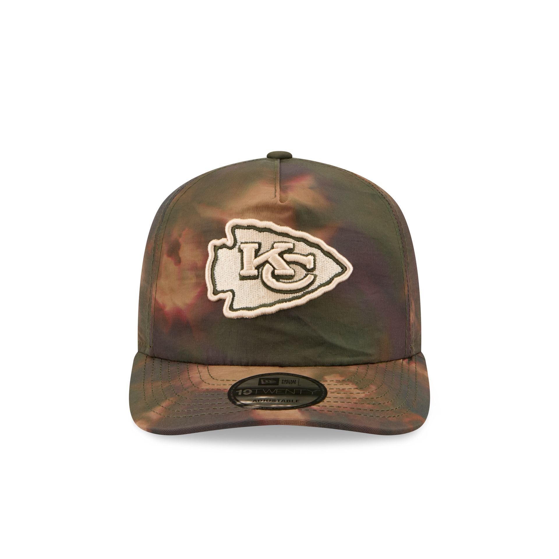 Kansas City Chiefs Three Looms Nylon Wash Dye 19TWENTY Adjustable Hat - Image 2