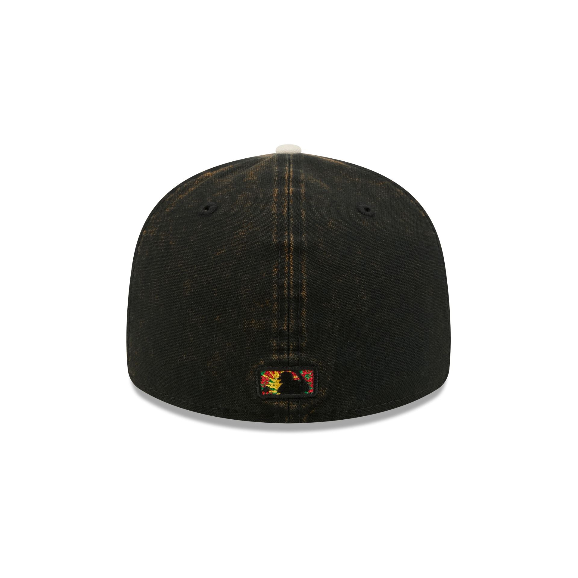 Just Caps Tie Dye Logo Colorado Rockies 59FIFTY Fitted Hat - Image 6
