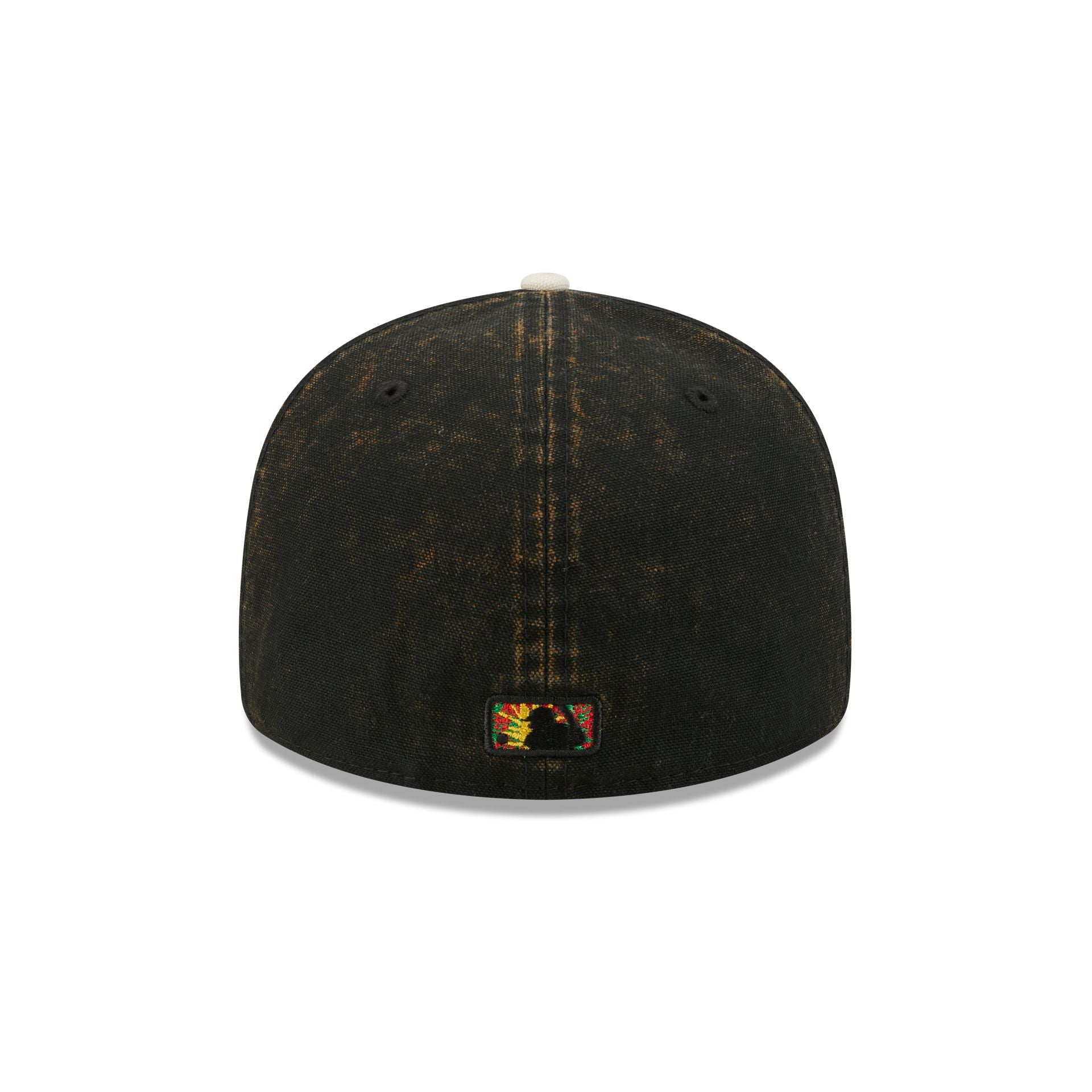 Just Caps Tie Dye Logo New York Yankees 59FIFTY Fitted Hat - Image 6