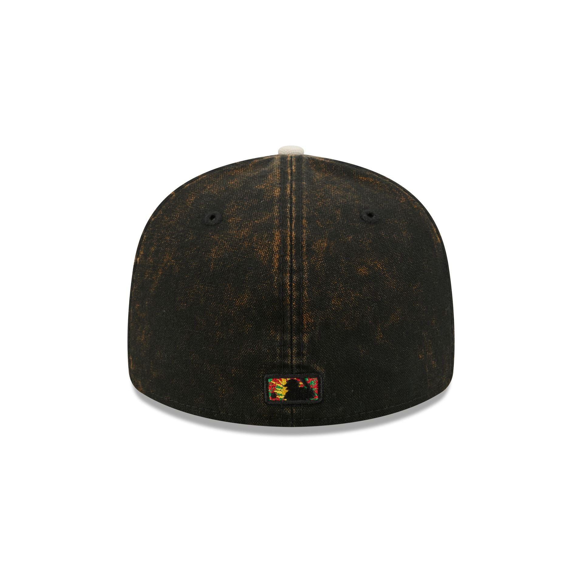 Just Caps Tie Dye Logo Los Angeles Angels 59FIFTY Fitted Hat - Image 6