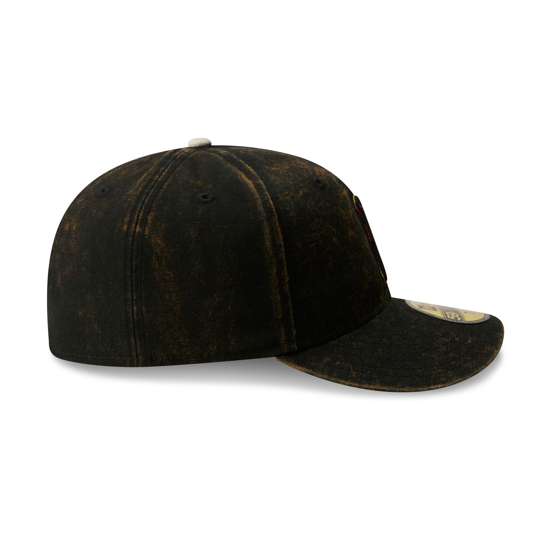 Just Caps Tie Dye Logo Los Angeles Angels 59FIFTY Fitted Hat - Image 5