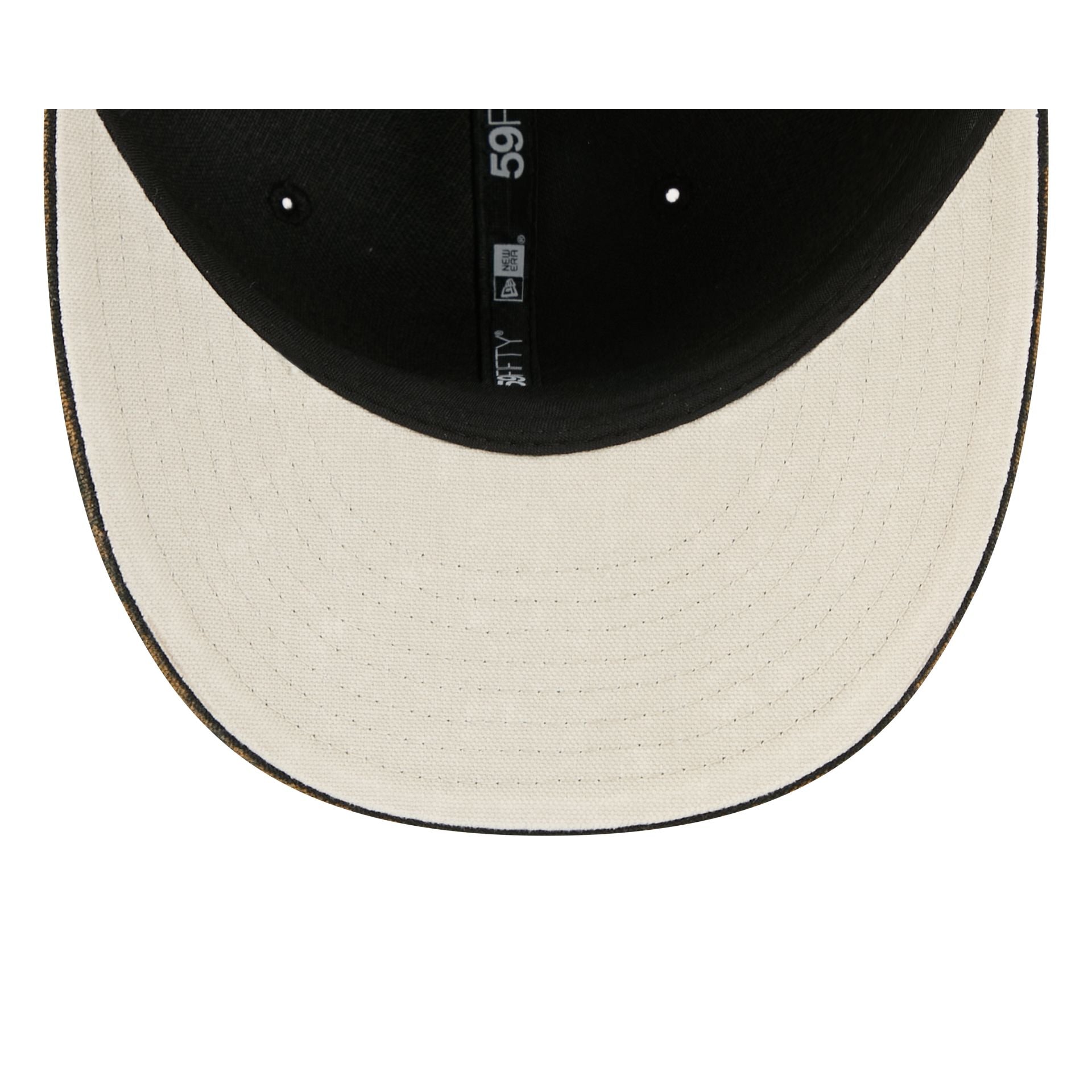 Just Caps Tie Dye Logo Los Angeles Angels 59FIFTY Fitted Hat - Image 7