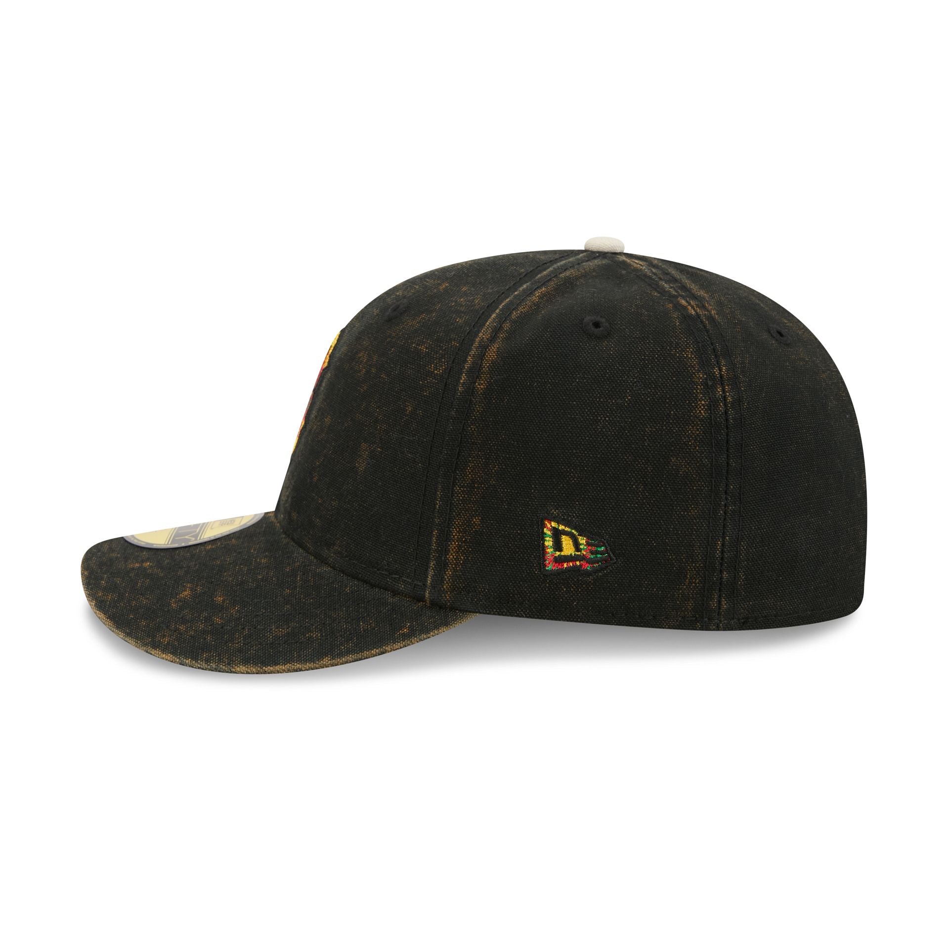 Just Caps Tie Dye Logo Boston Red Sox 59FIFTY Fitted Hat - Image 4