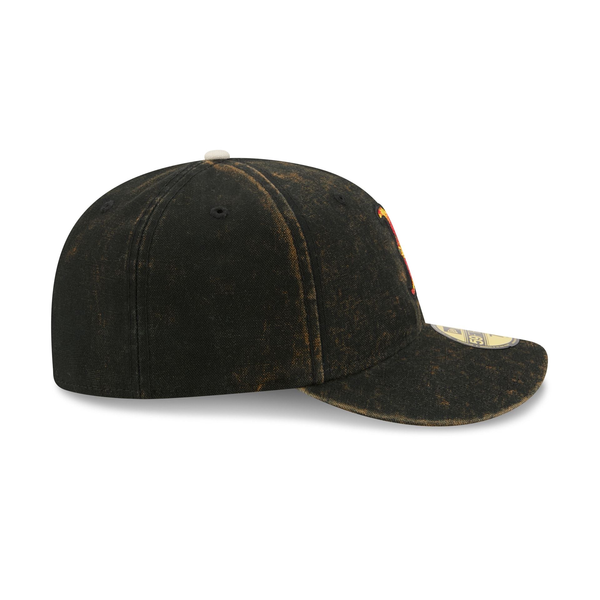 Just Caps Tie Dye Logo Boston Red Sox 59FIFTY Fitted Hat - Image 5