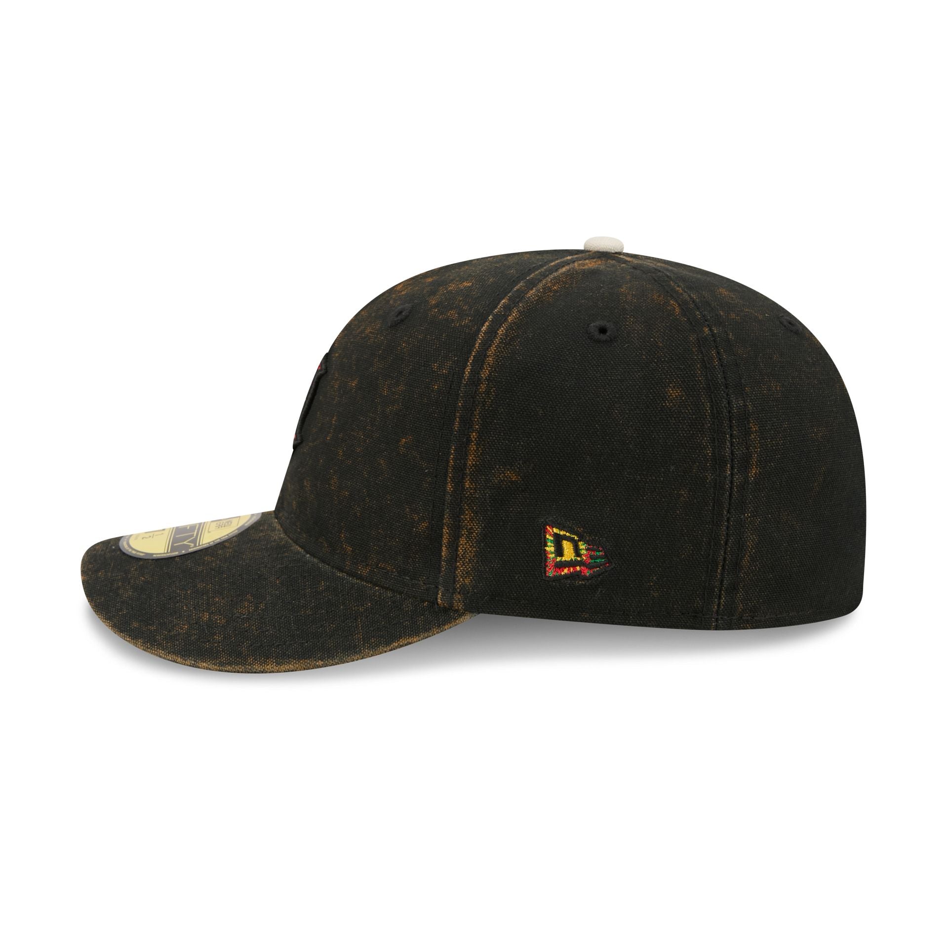 Just Caps Tie Dye Logo Detroit Tigers 59FIFTY Fitted Hat - Image 4