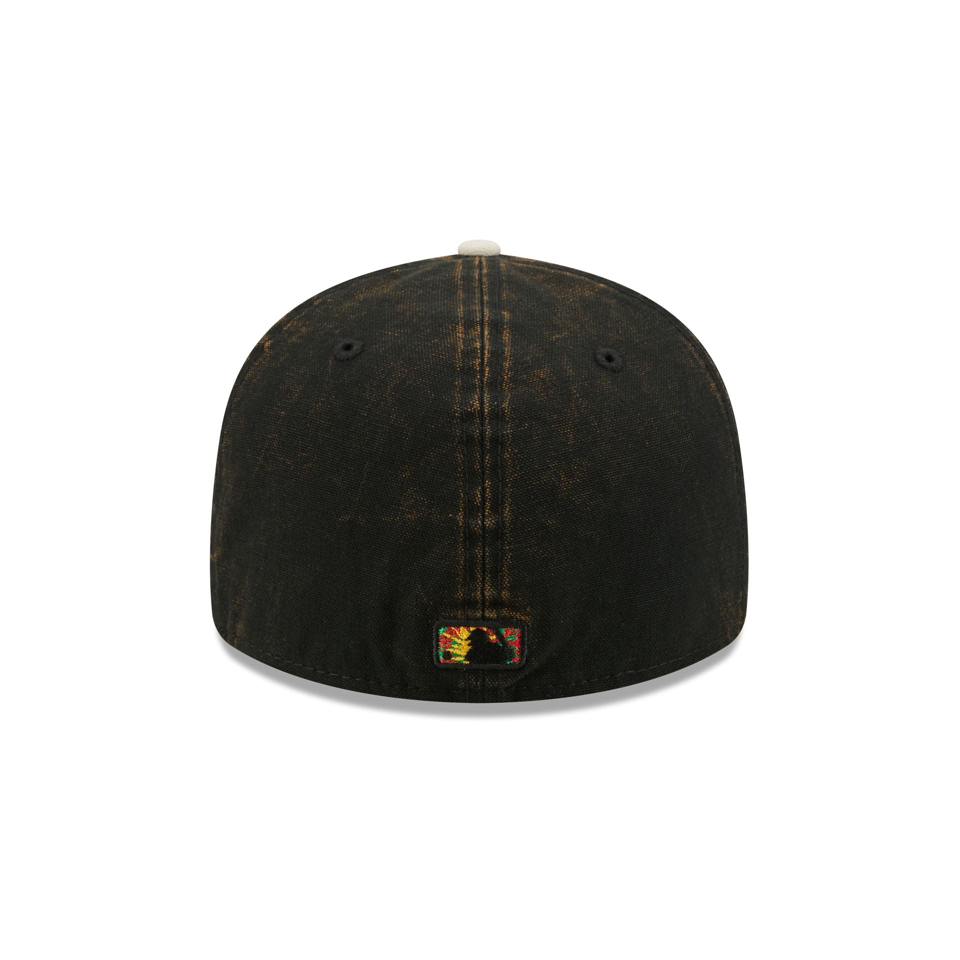 Just Caps Tie Dye Logo New York Mets 59FIFTY Fitted Hat - Image 6