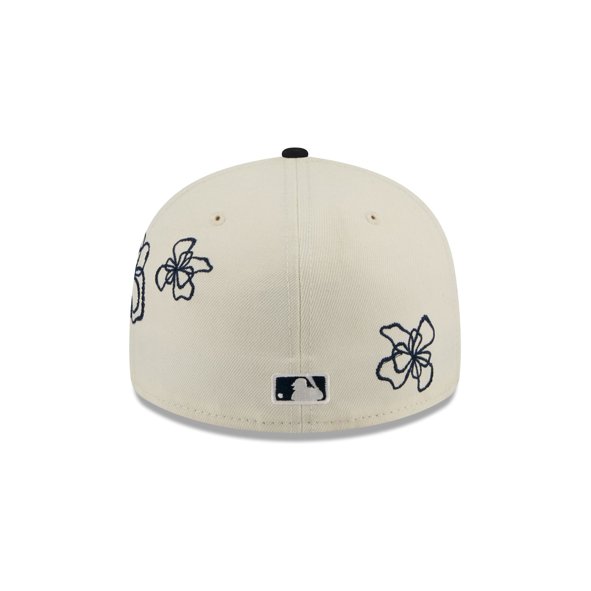 Detroit Tigers Floral Outline 59FIFTY Fitted Hat - Image 6