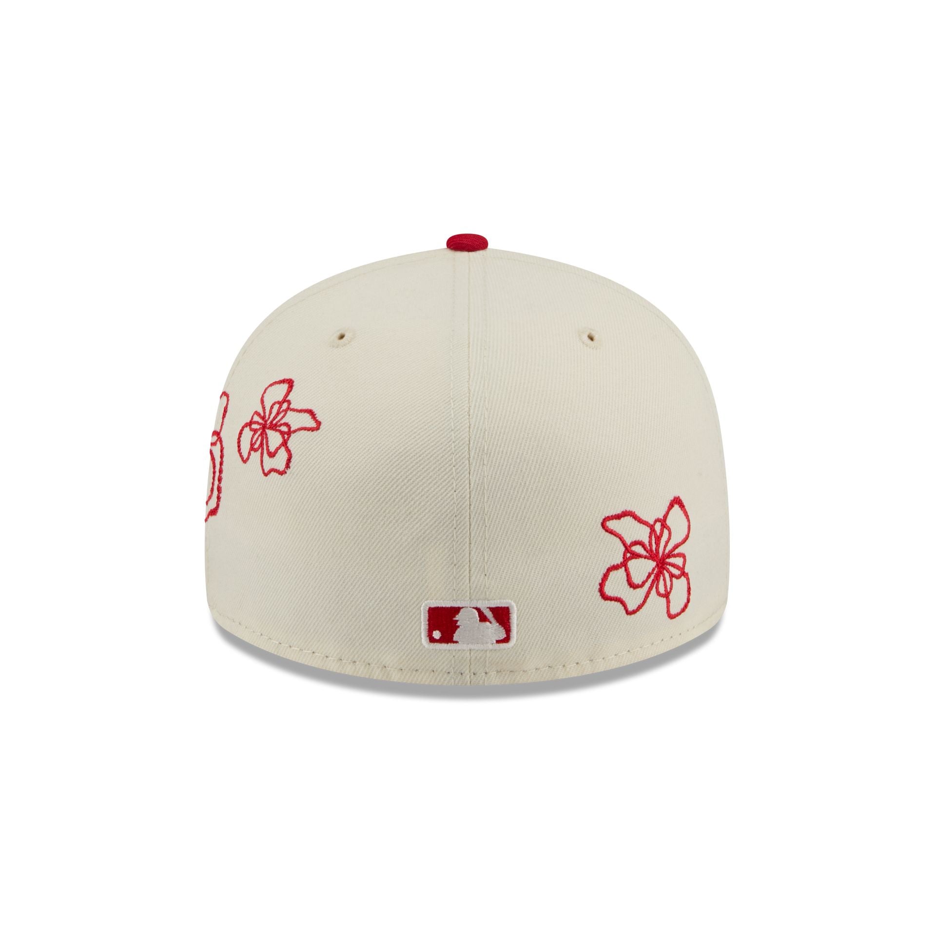 St. Louis Cardinals Floral Outline 59FIFTY Fitted Hat - Image 6