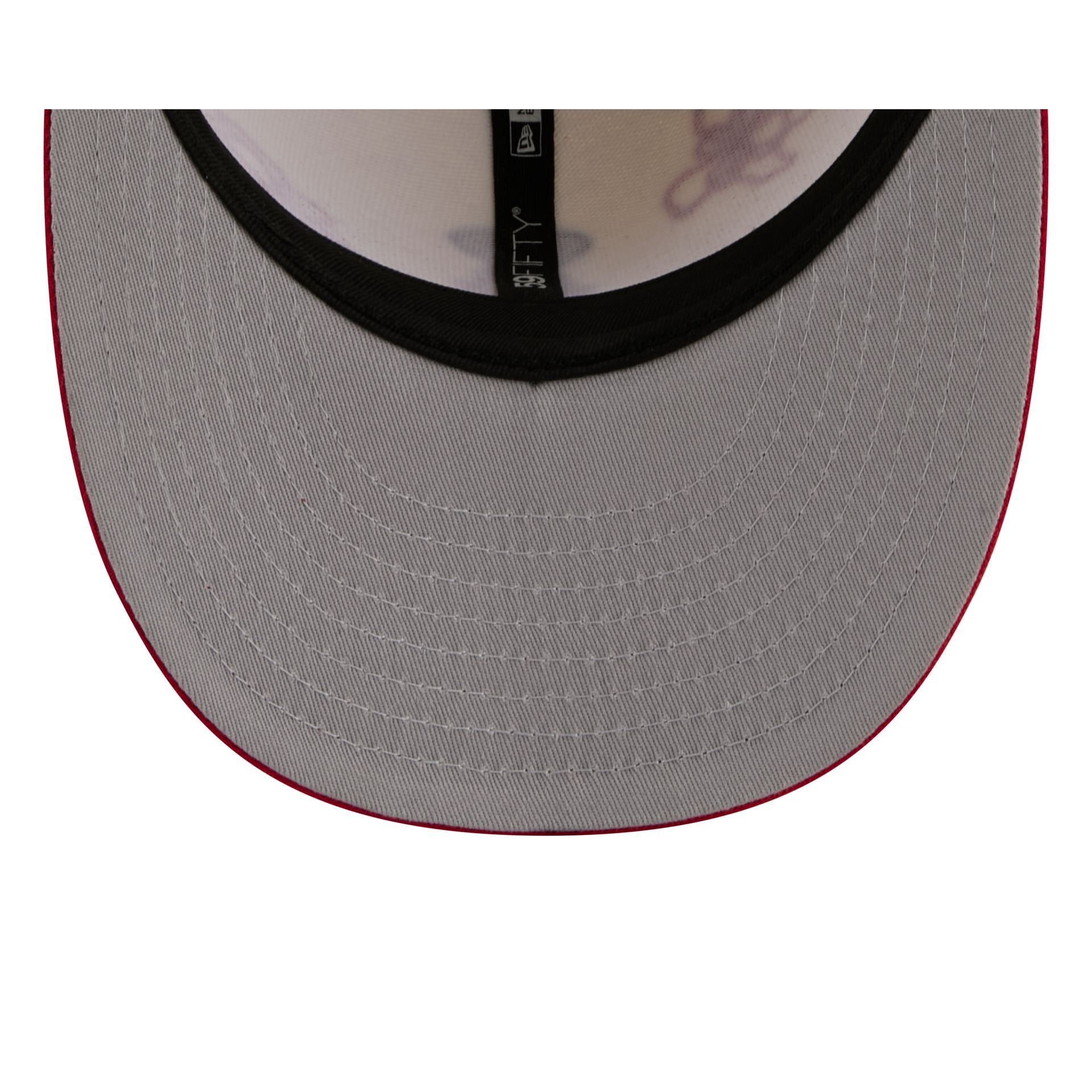 Los Angeles Angels Floral Outline 59FIFTY Fitted Hat - Image 7
