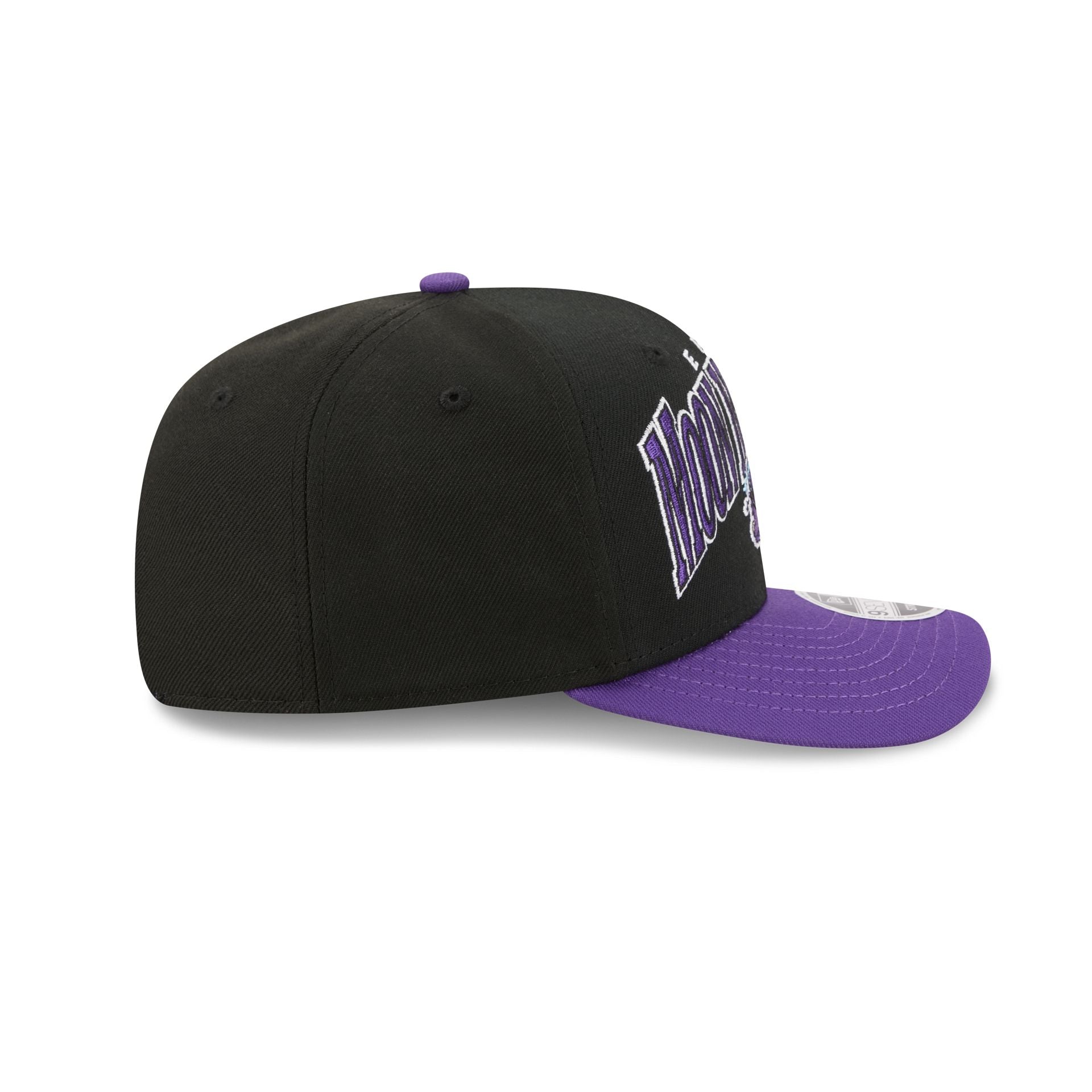Erie SeaWolves Theme Night Black 9SEVENTY Stretch-Snap Hat - Image 5