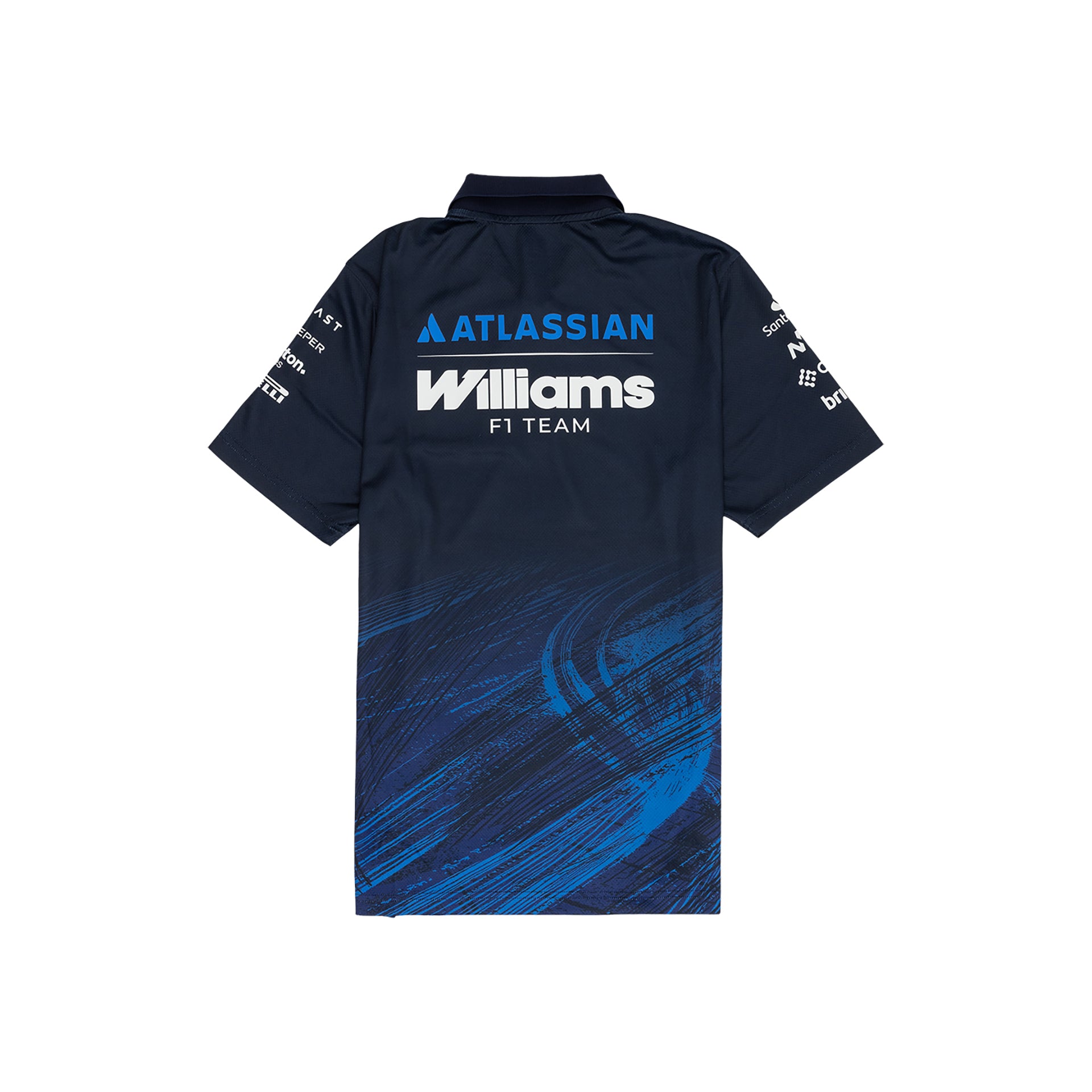 Atlassian Williams F1 Team Team Line Tech Polo - Image 2