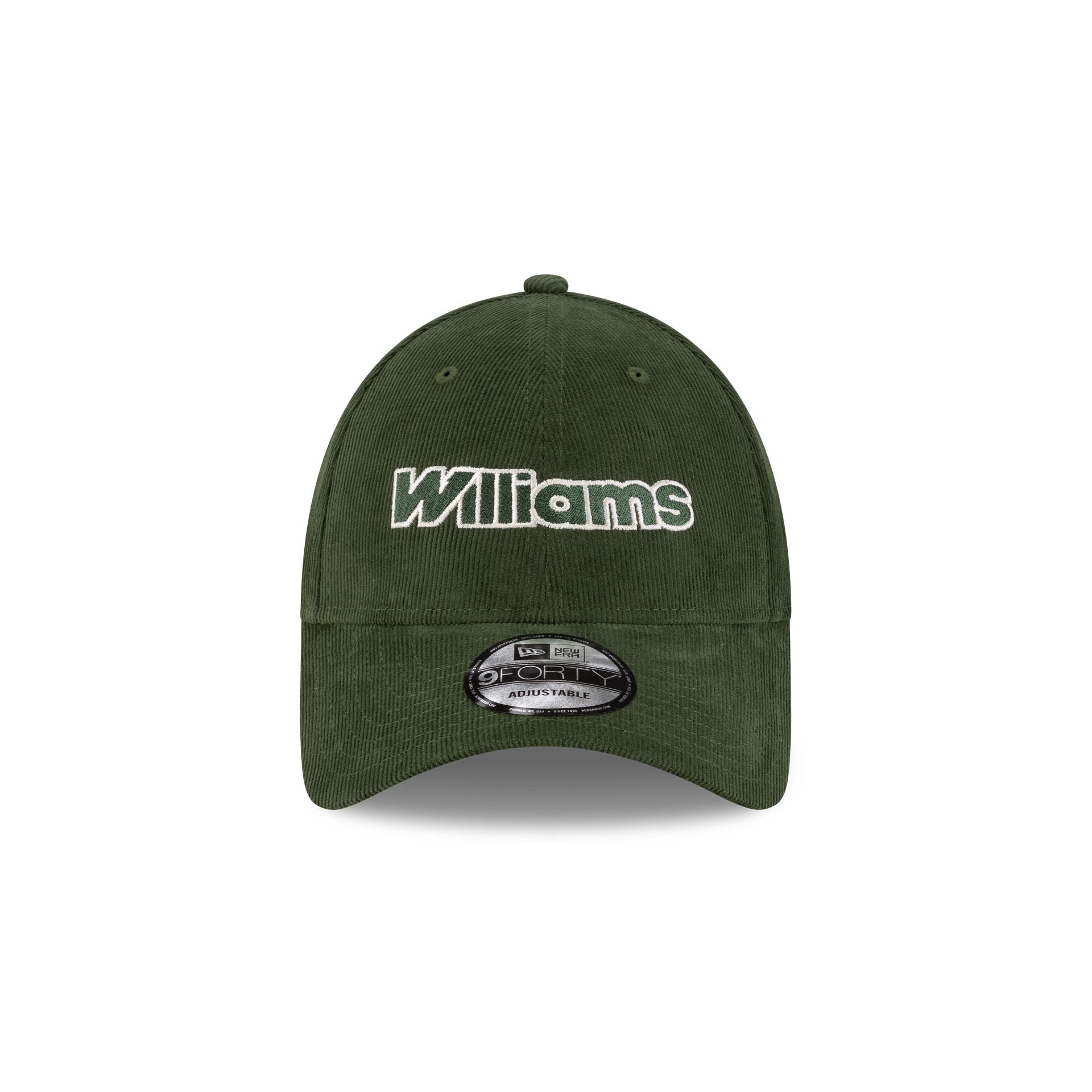 Atlassian Williams F1 Team Dark Green Corduroy 9FORTY Adjustable Hat - Image 2