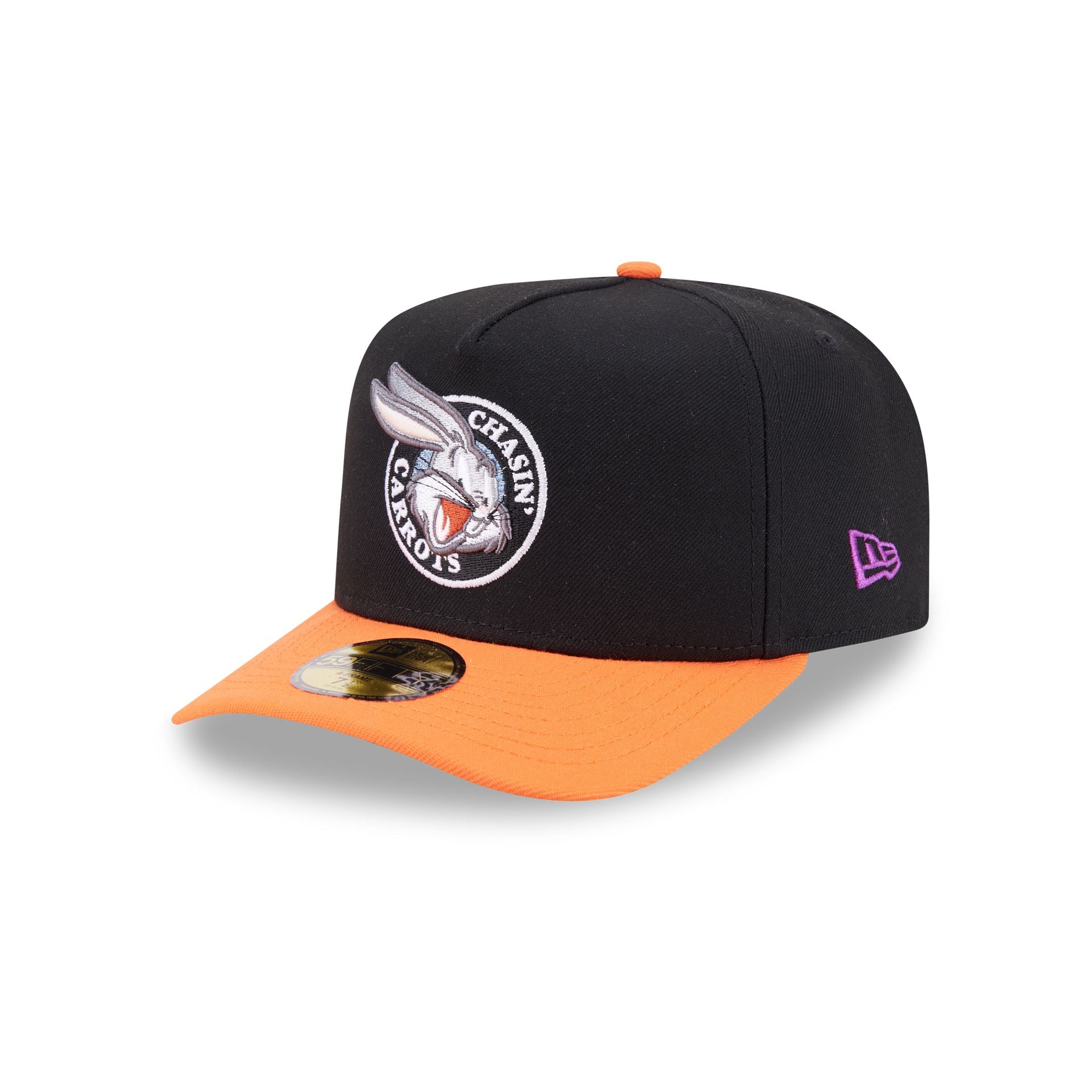Looney Tunes Bugs Bunny Chasin' Carrots 59FIFTY A-Frame Fitted Hat - Image 3