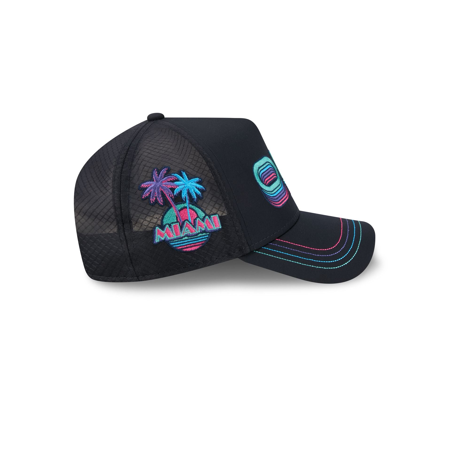 Oracle Red Bull Racing Miami 9FORTY A-Frame Trucker Hat - Image 4