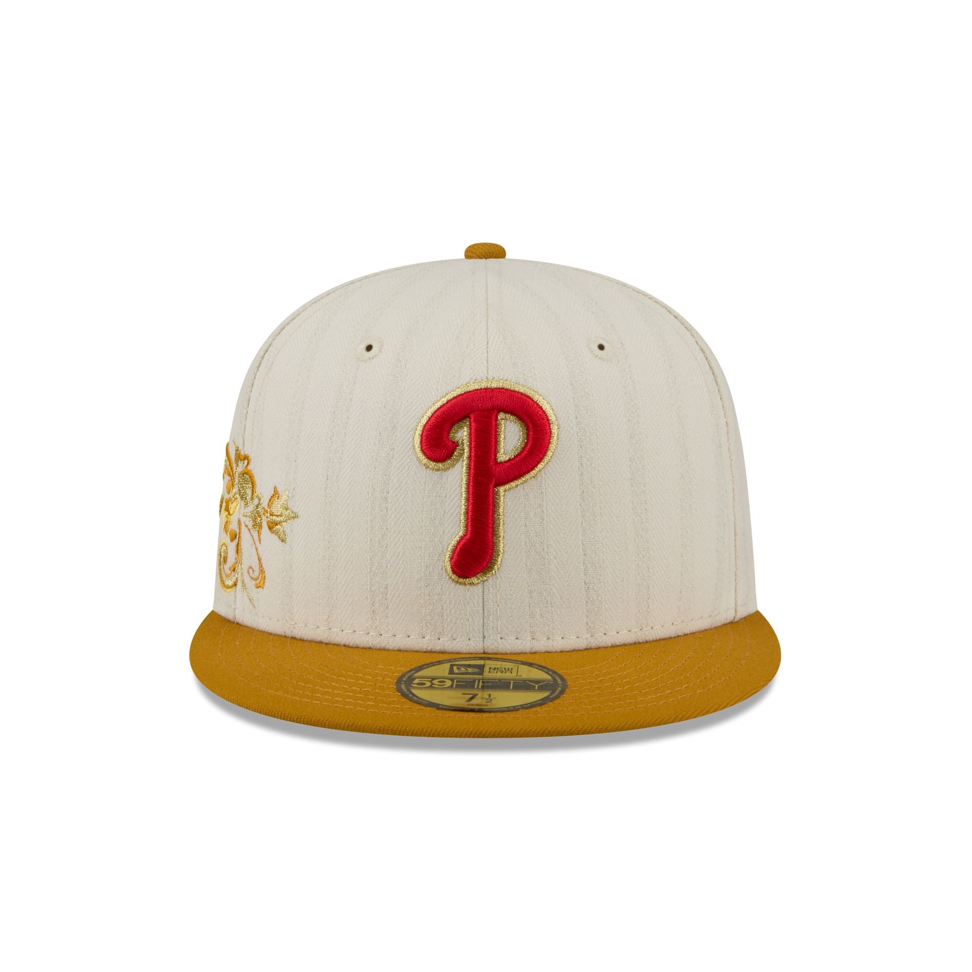 Philadelphia Phillies Chrome Herringbone 59FIFTY Fitted Hat - Image 2