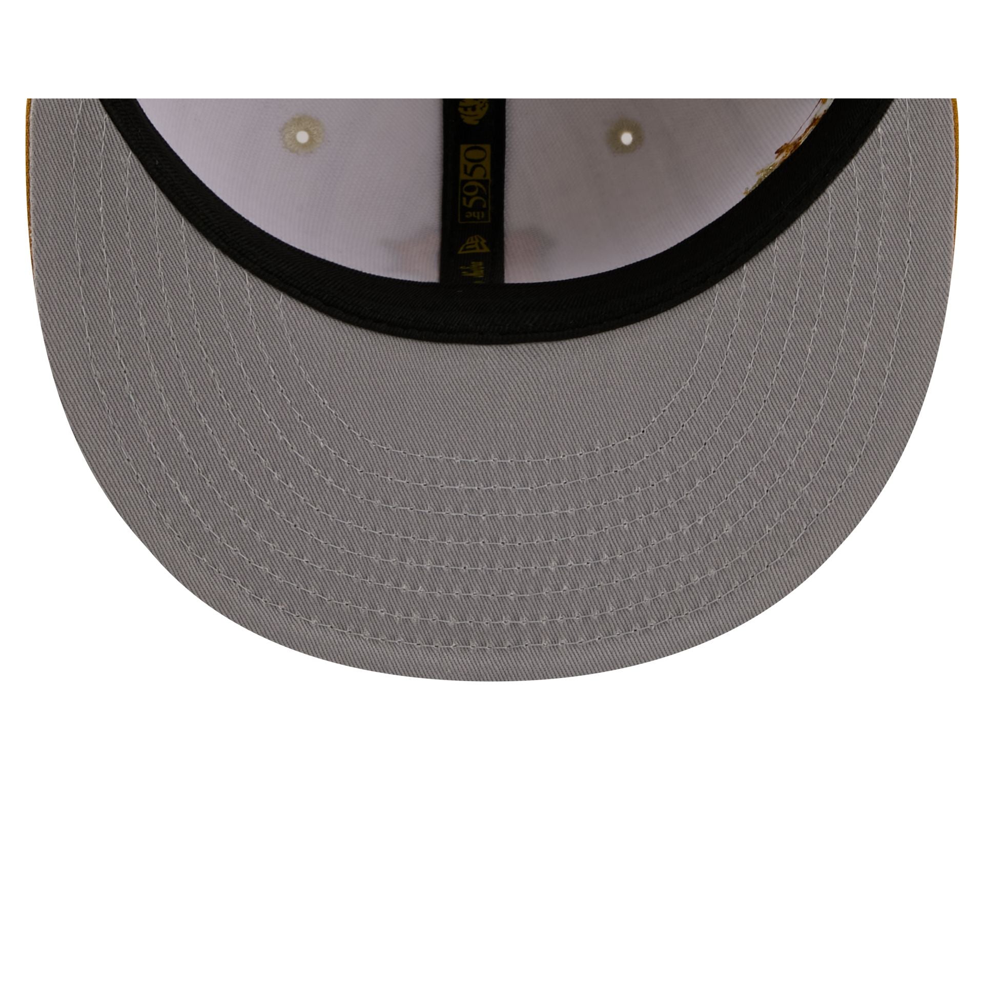 Pittsburgh Pirates Chrome Herringbone 59FIFTY Fitted Hat - Image 7