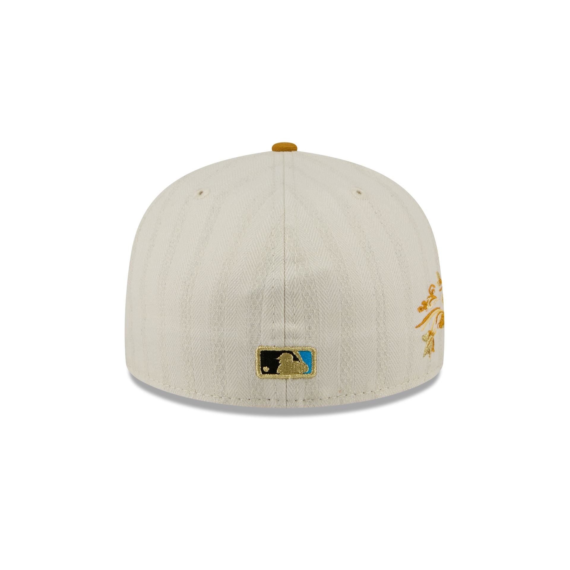 Miami Marlins Chrome Herringbone 59FIFTY Fitted Hat - Image 6