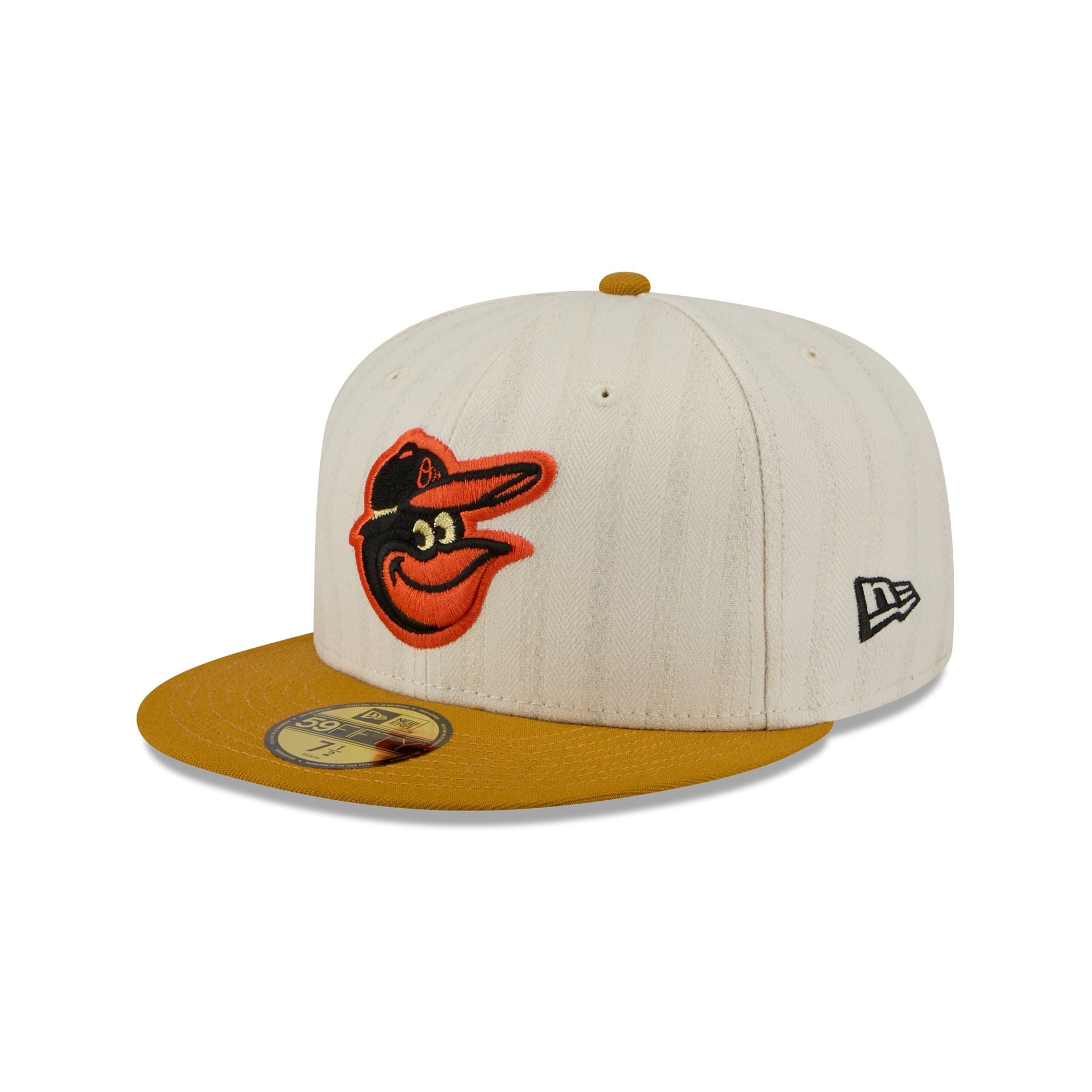 Baltimore Orioles Chrome Herringbone 59FIFTY Fitted Hat - Image 3