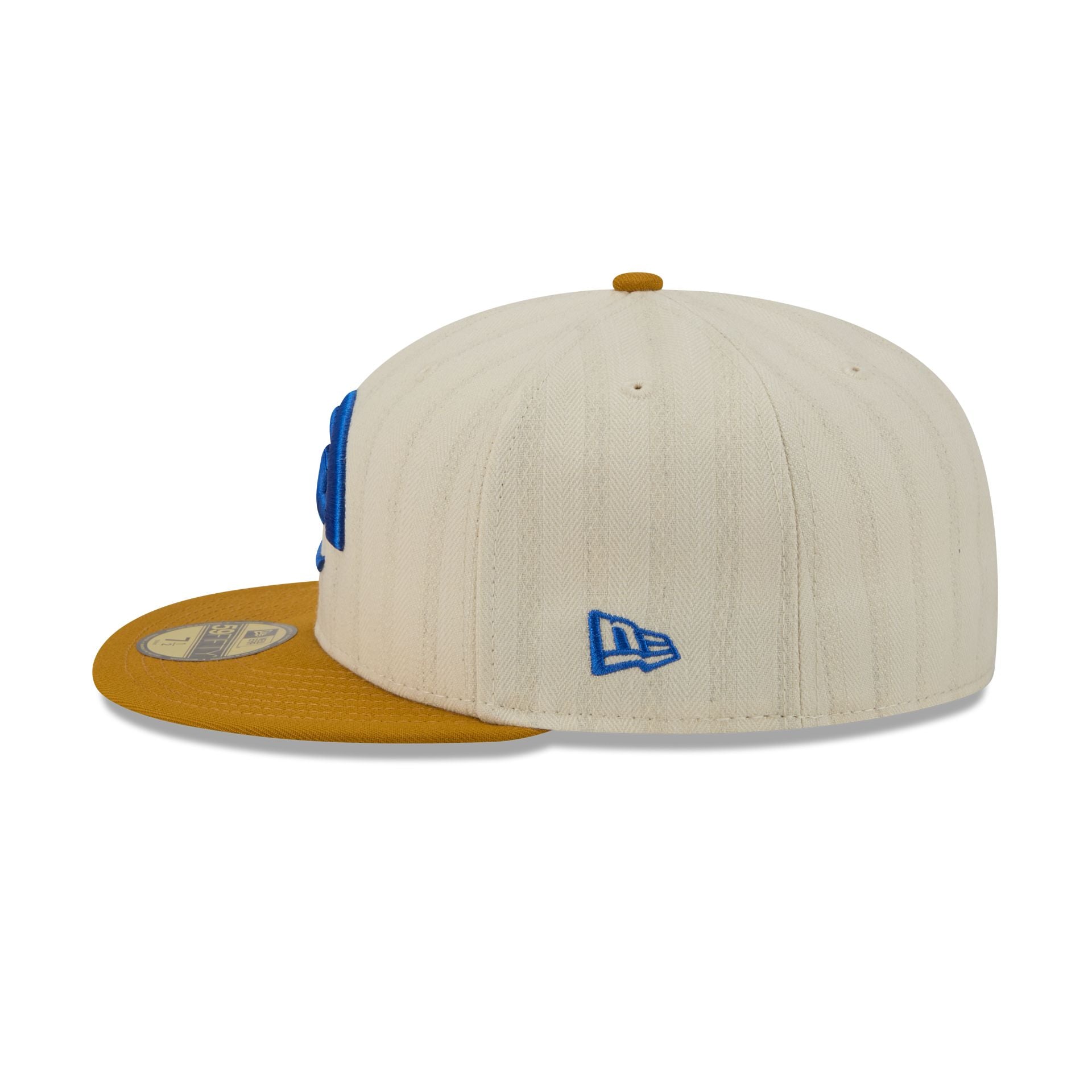 Los Angeles Rams Chrome Herringbone 59FIFTY Fitted Hat - Image 5