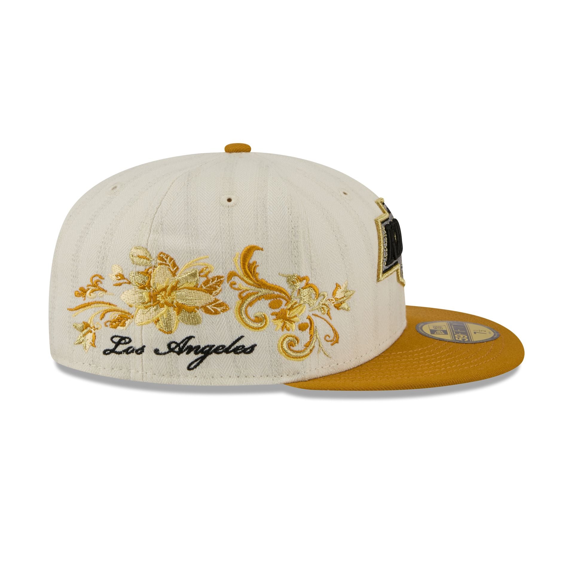 Los Angeles Kings Chrome Herringbone 59FIFTY Fitted Hat - Image 4