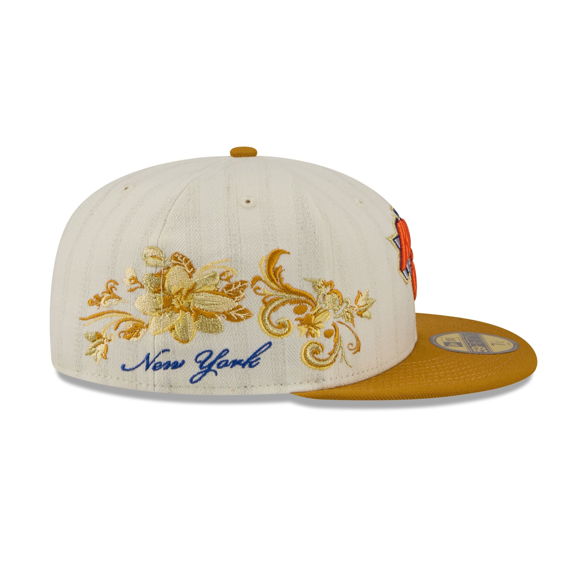 New York Knicks Chrome Herringbone 59FIFTY Fitted Hat - Image 4