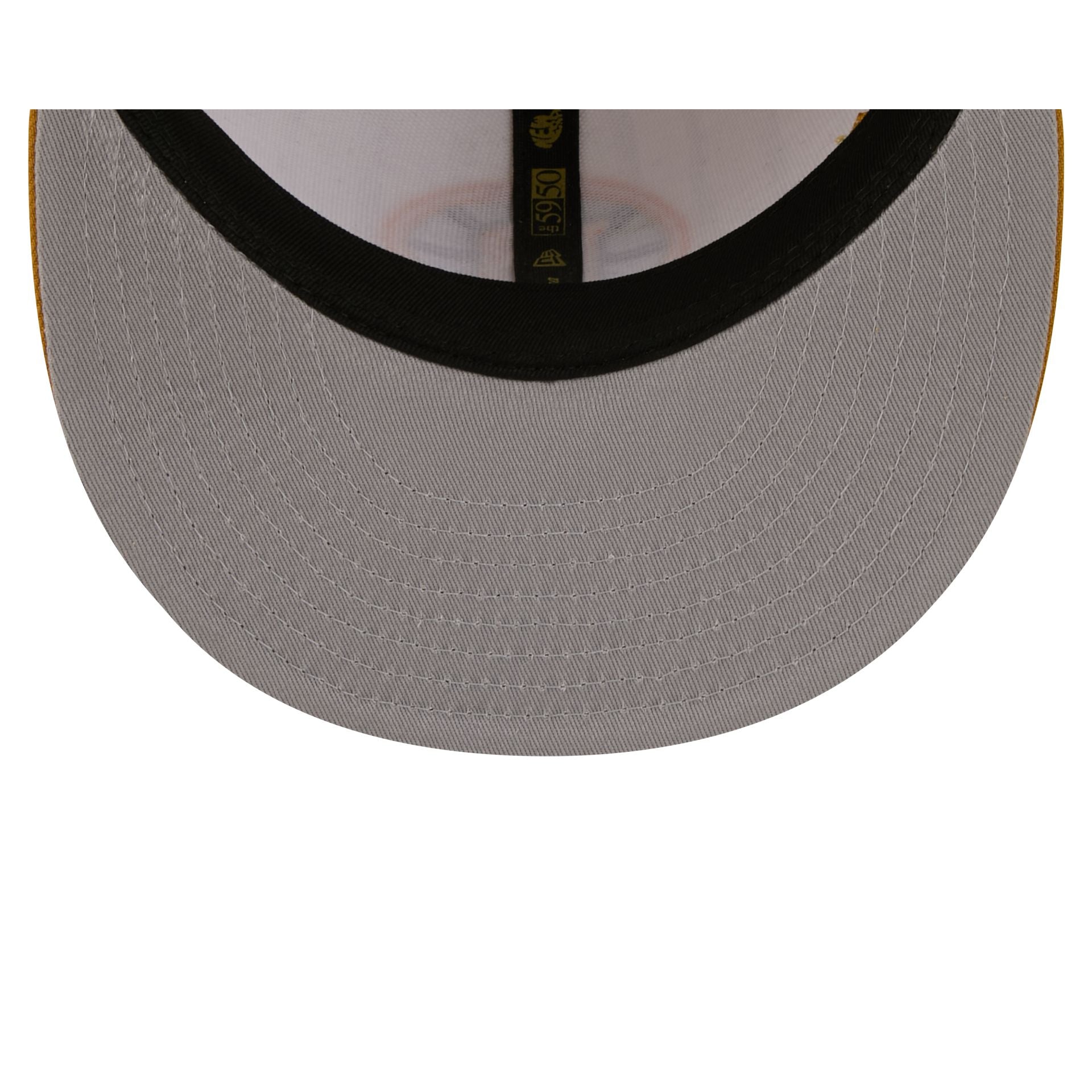 Boston Bruins Chrome Herringbone 59FIFTY Fitted Hat - Image 7