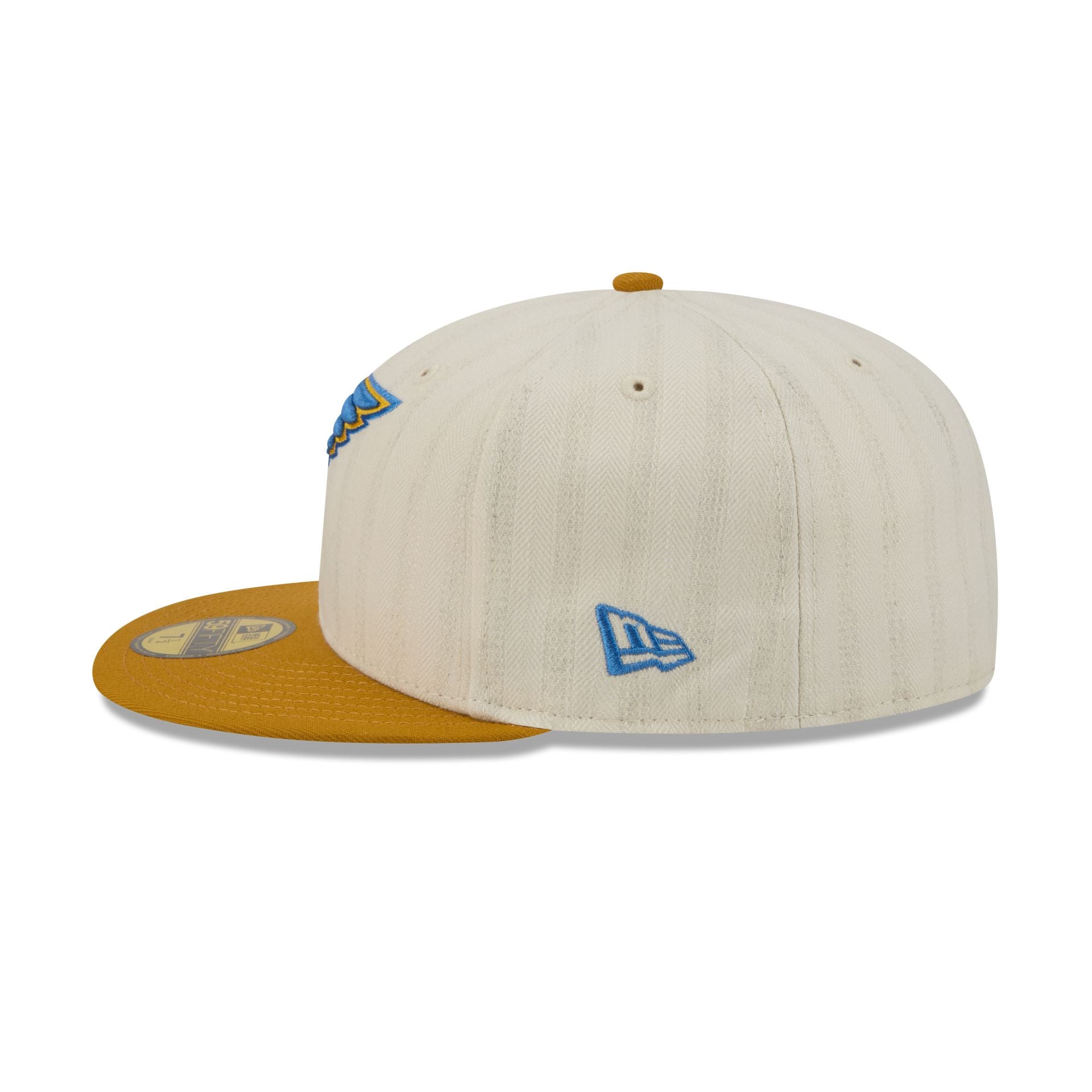 St. Louis Blues Chrome Herringbone 59FIFTY Fitted Hat - Image 5