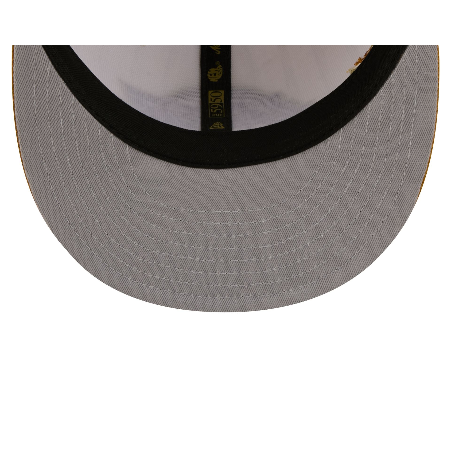 Los Angeles Lakers Chrome Herringbone 59FIFTY Fitted Hat - Image 7