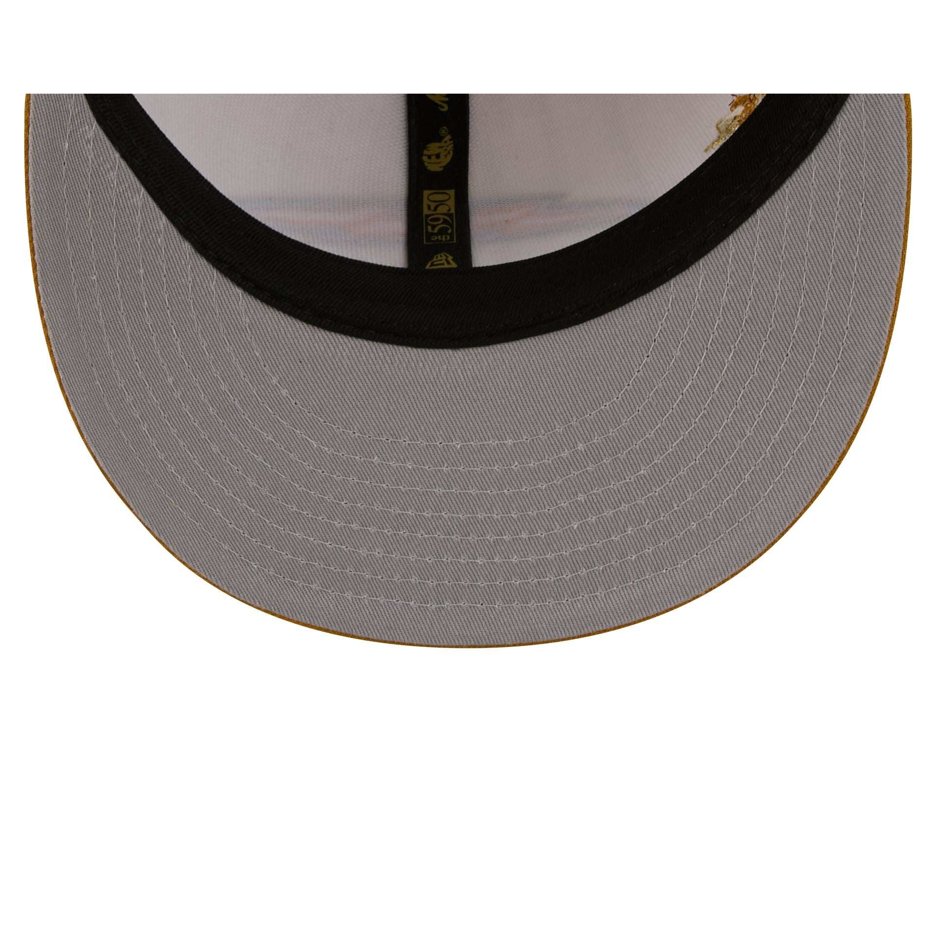Los Angeles Chargers Chrome Herringbone 59FIFTY Fitted Hat - Image 7