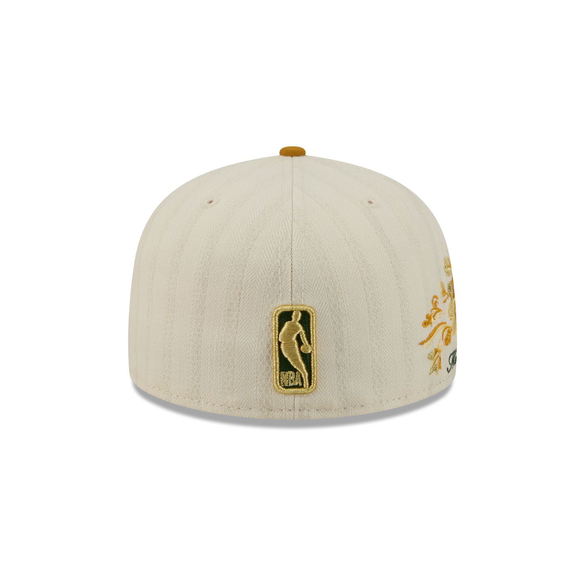 Milwaukee Bucks Chrome Herringbone 59FIFTY Fitted Hat - Image 6