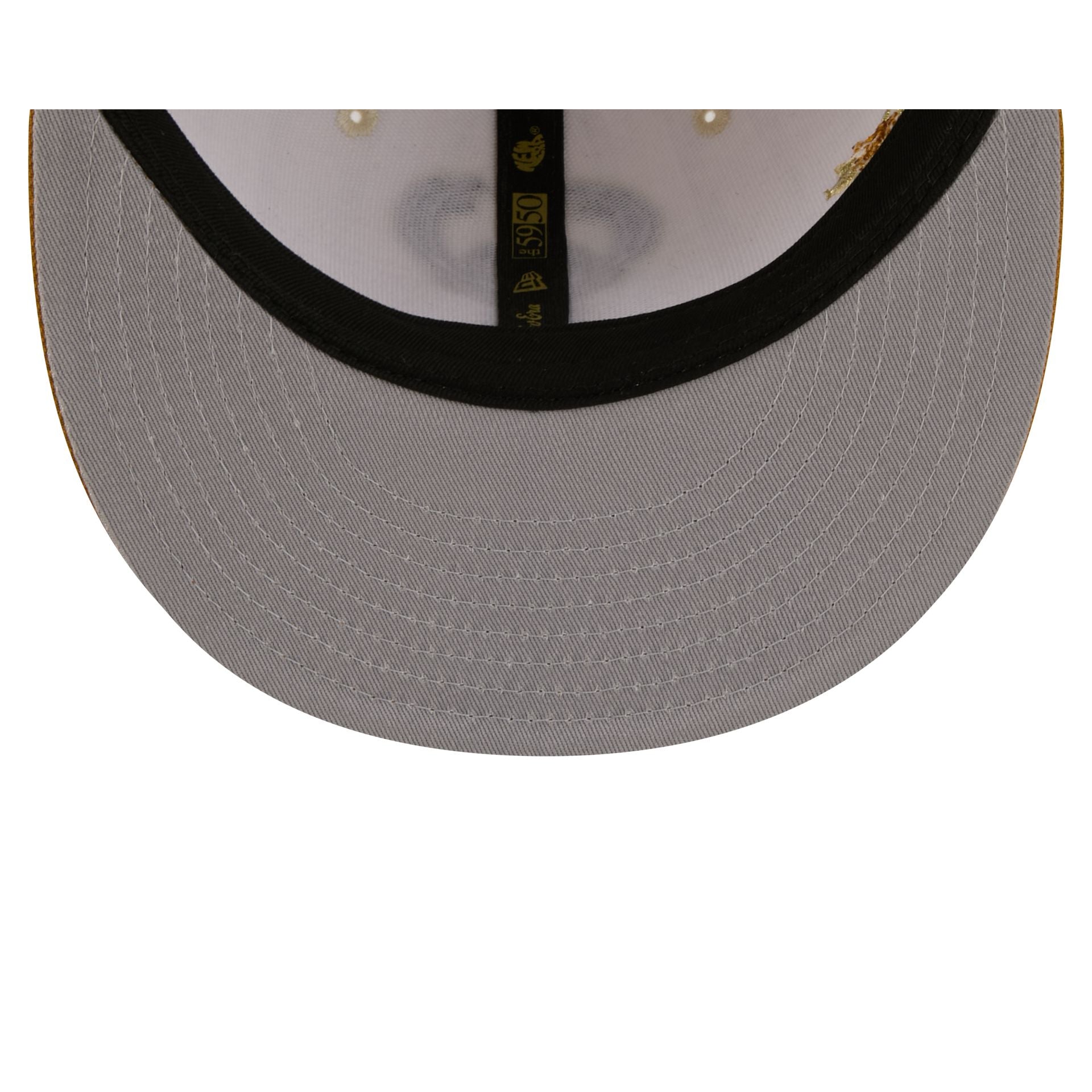 Milwaukee Bucks Chrome Herringbone 59FIFTY Fitted Hat - Image 7