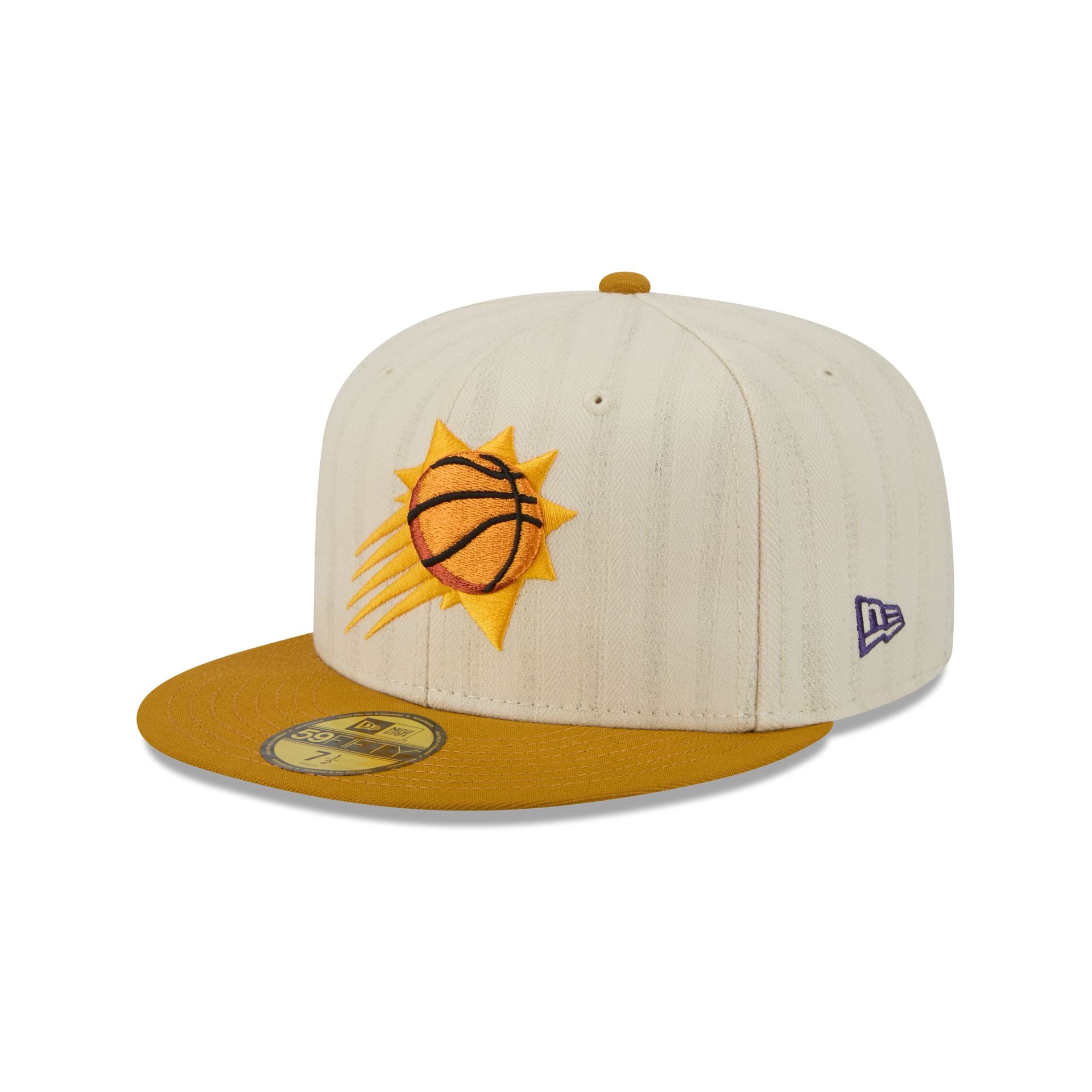 Phoenix Suns Chrome Herringbone 59FIFTY Fitted Hat - Image 3