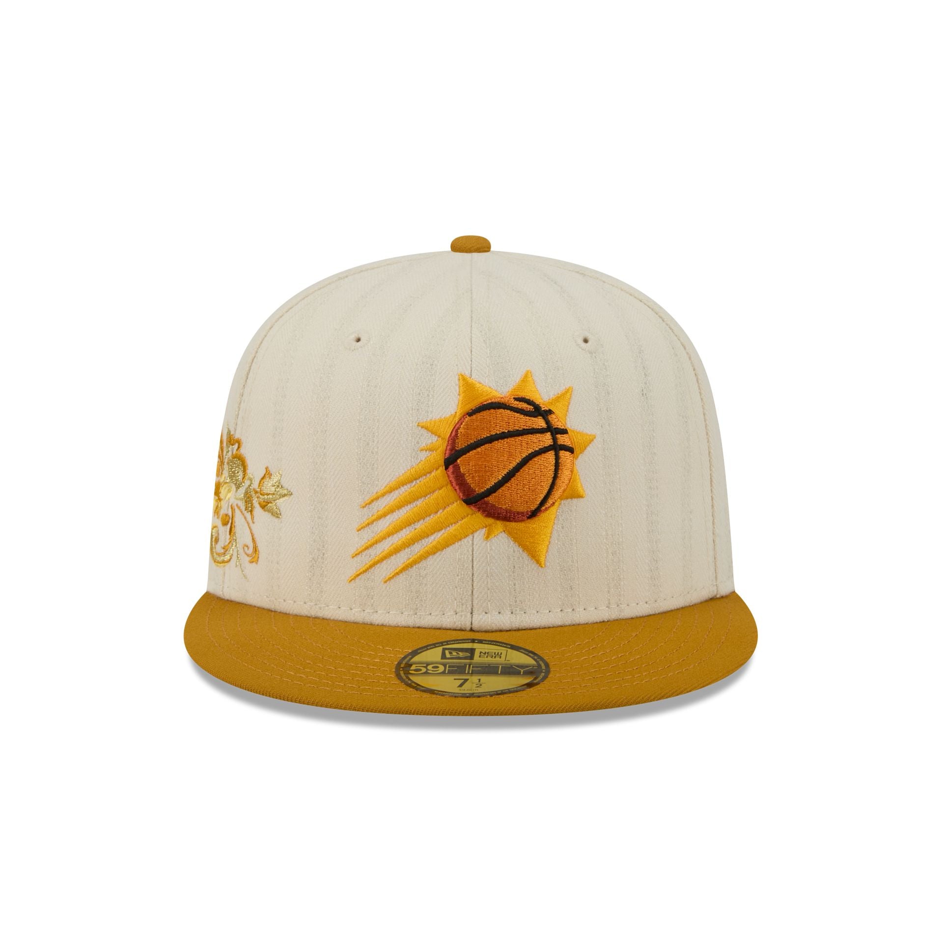 Phoenix Suns Chrome Herringbone 59FIFTY Fitted Hat - Image 2