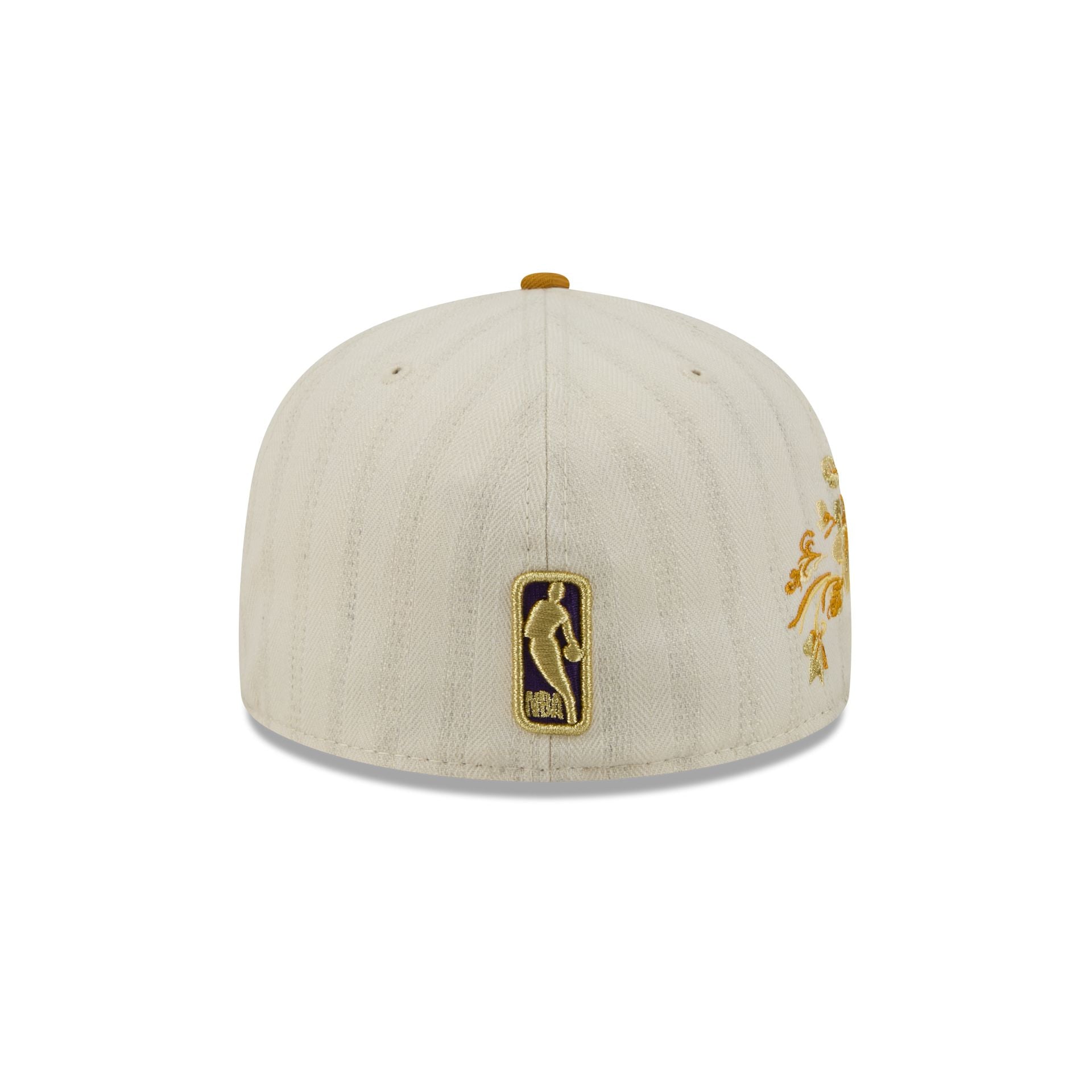 Utah Jazz Chrome Herringbone 59FIFTY Fitted Hat - Image 6