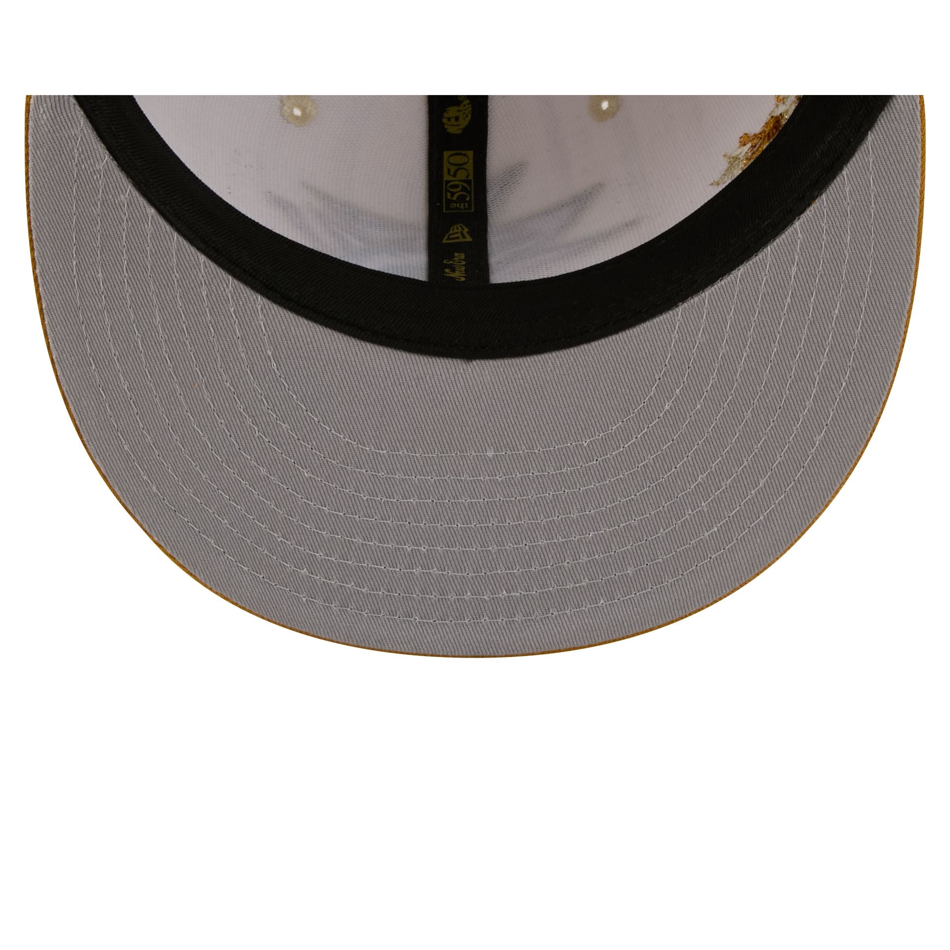 San Jose Sharks Chrome Herringbone 59FIFTY Fitted Hat - Image 7
