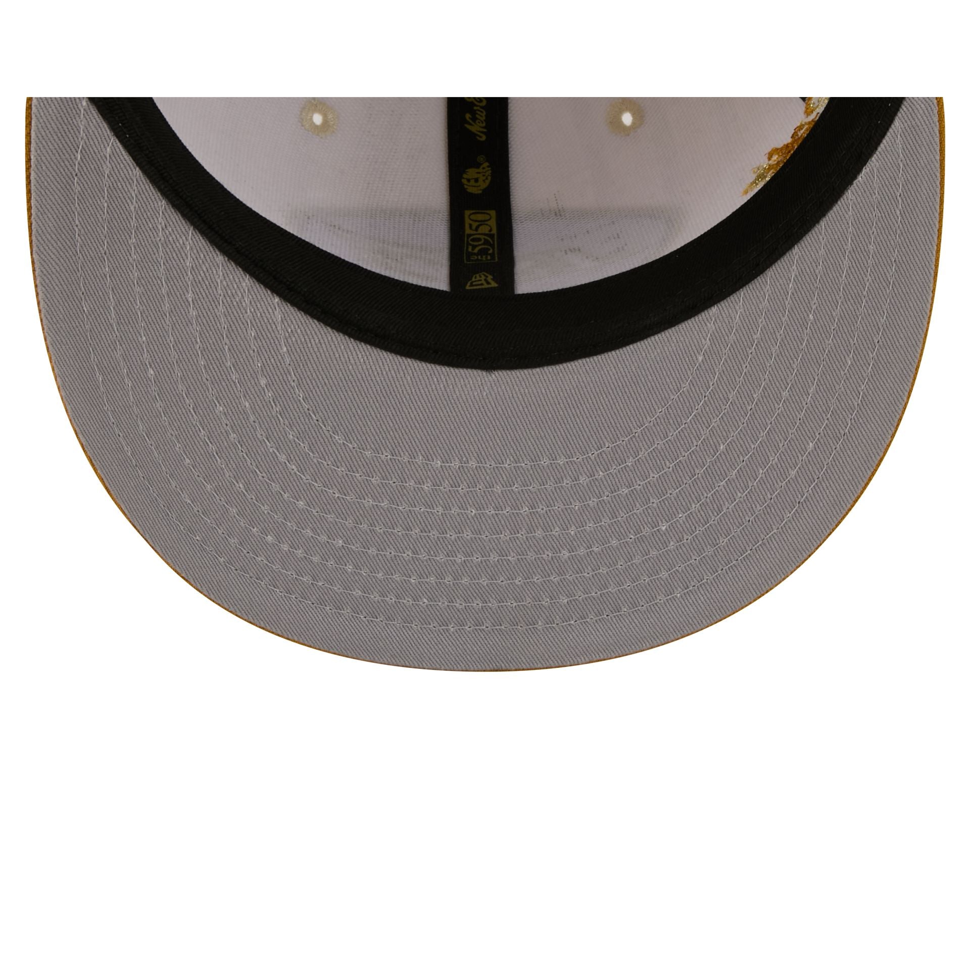 New York Jets Chrome Herringbone 59FIFTY Fitted Hat - Image 7