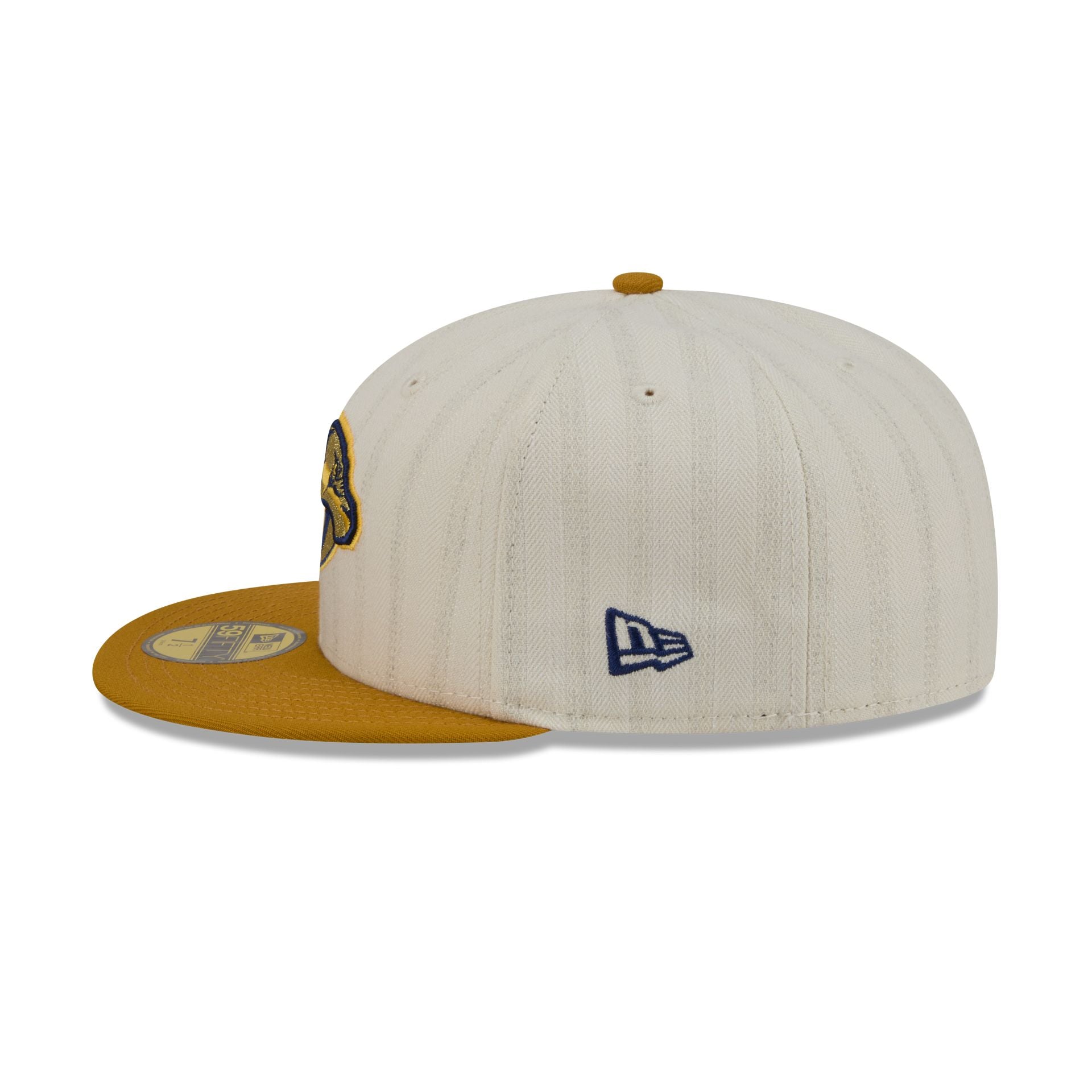 Nashville Predators Chrome Herringbone 59FIFTY Fitted Hat - Image 5