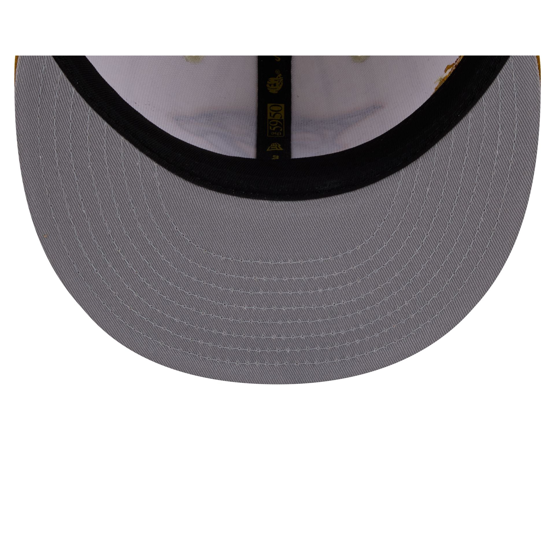Nashville Predators Chrome Herringbone 59FIFTY Fitted Hat - Image 7
